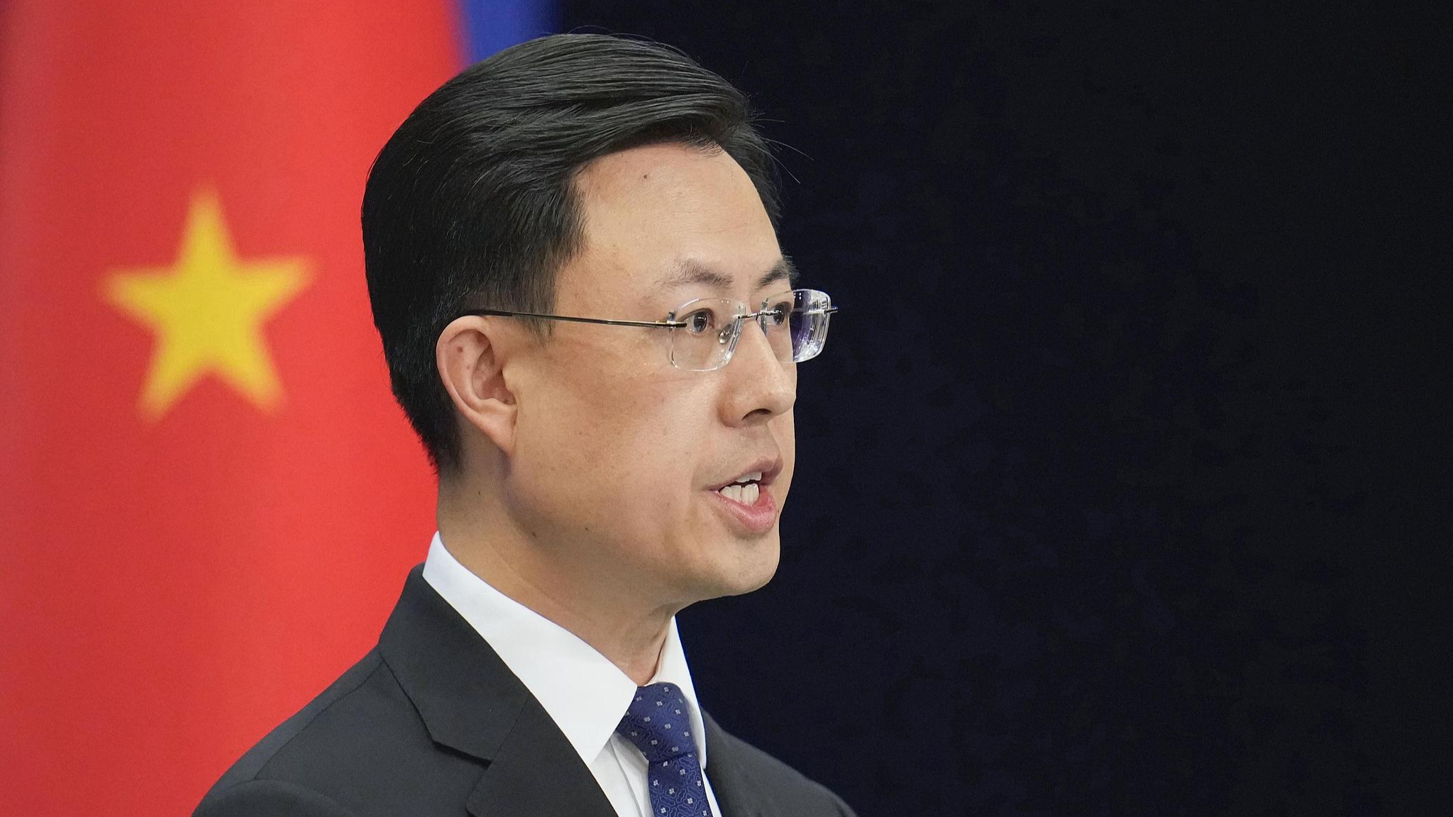 A file photo of Chinese Foreign Ministry spokesperson Guo Jiakun. /VCG