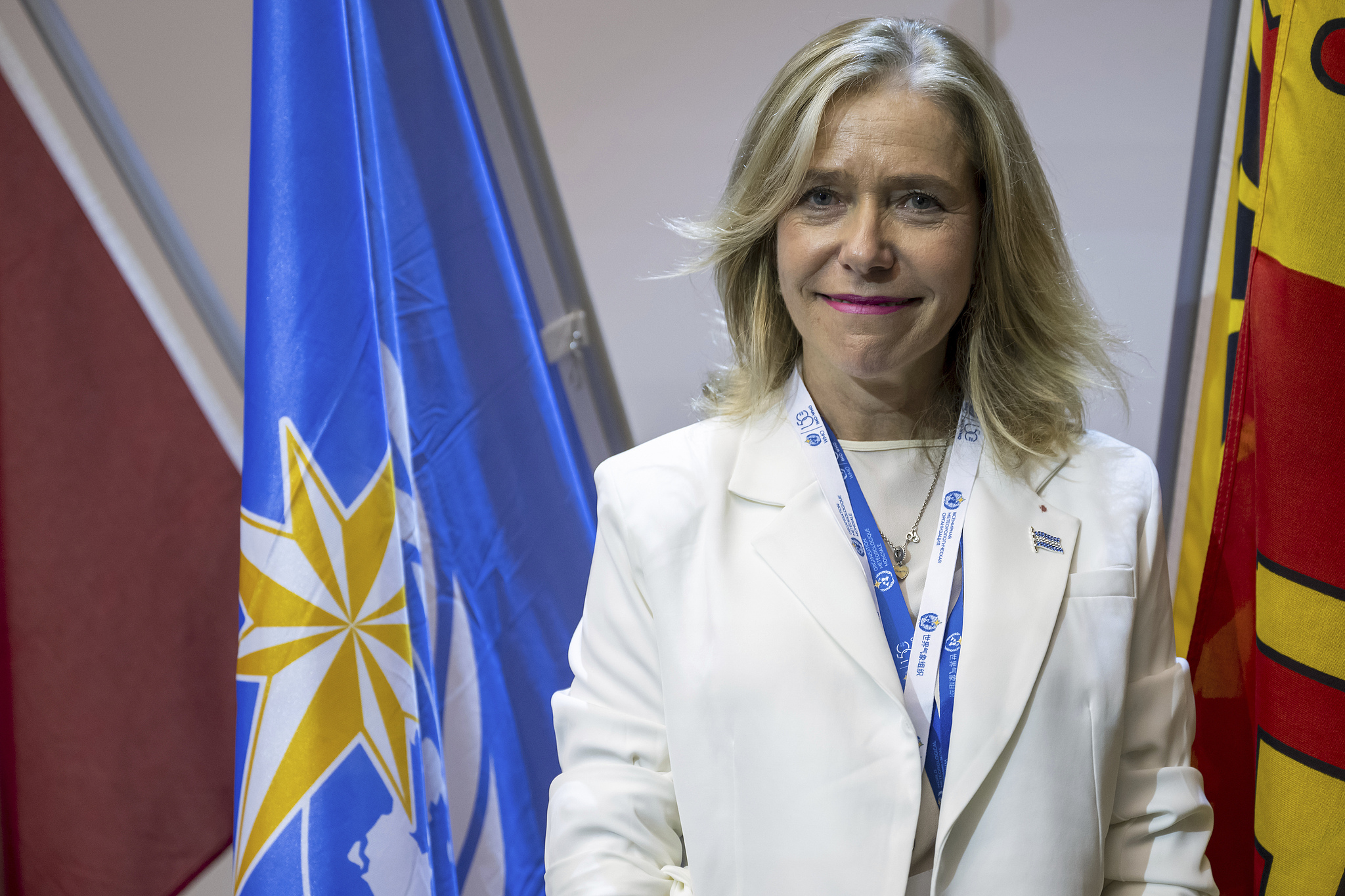 Celeste Saulo is elected as Secretary-general of the World Meteorological Organization in Geneva, Switzerland, June 1, 2023. /VCG