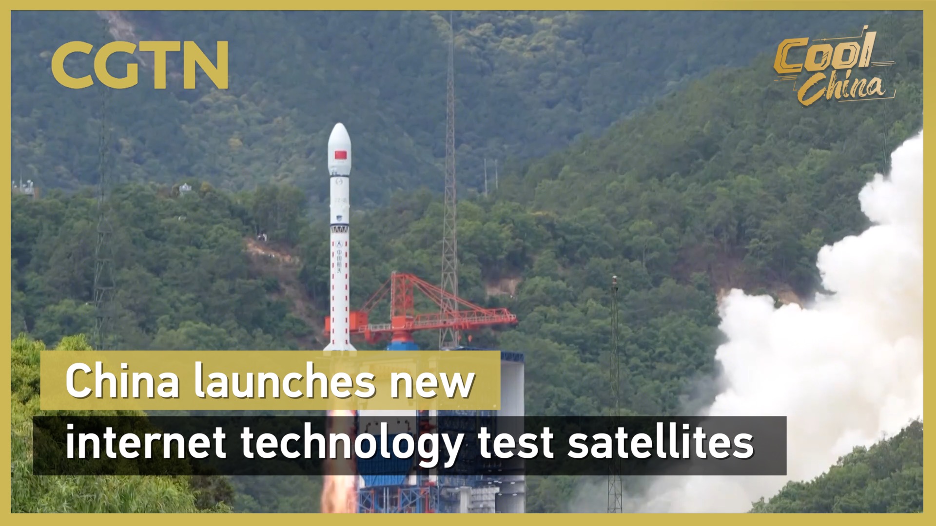 China launches new internet technology test satellites