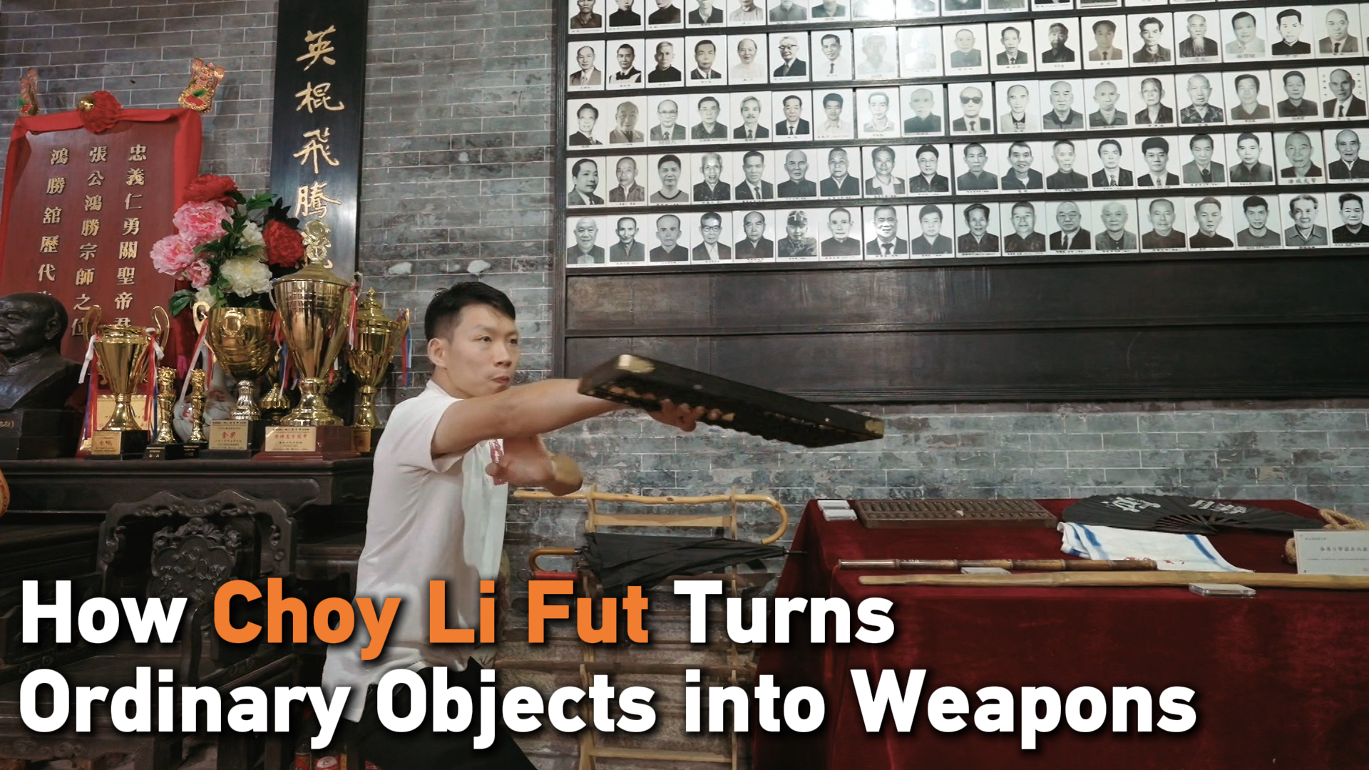 How Choy Li Fut turns ordinary objects into weapons