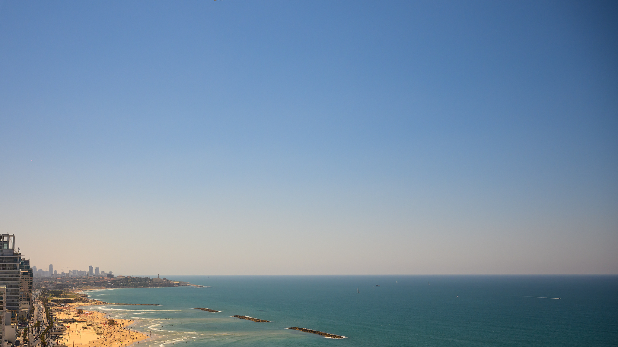 Live view of Tel Aviv's skyline