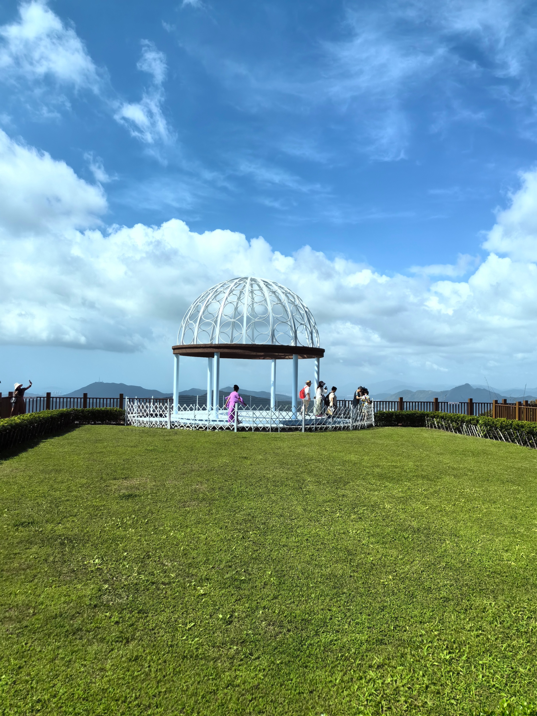 A view of Yalong Bay Tropical Paradise Forest Park is seen in Sanya, south China's Hainan Province, in January 2024. /CGTN