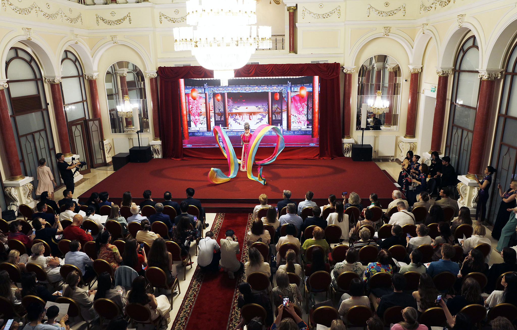 A cultural event marking the 2024-2025 China-Russia Years of Culture is held in Moscow, Russia, June 9, 2025. /VCG