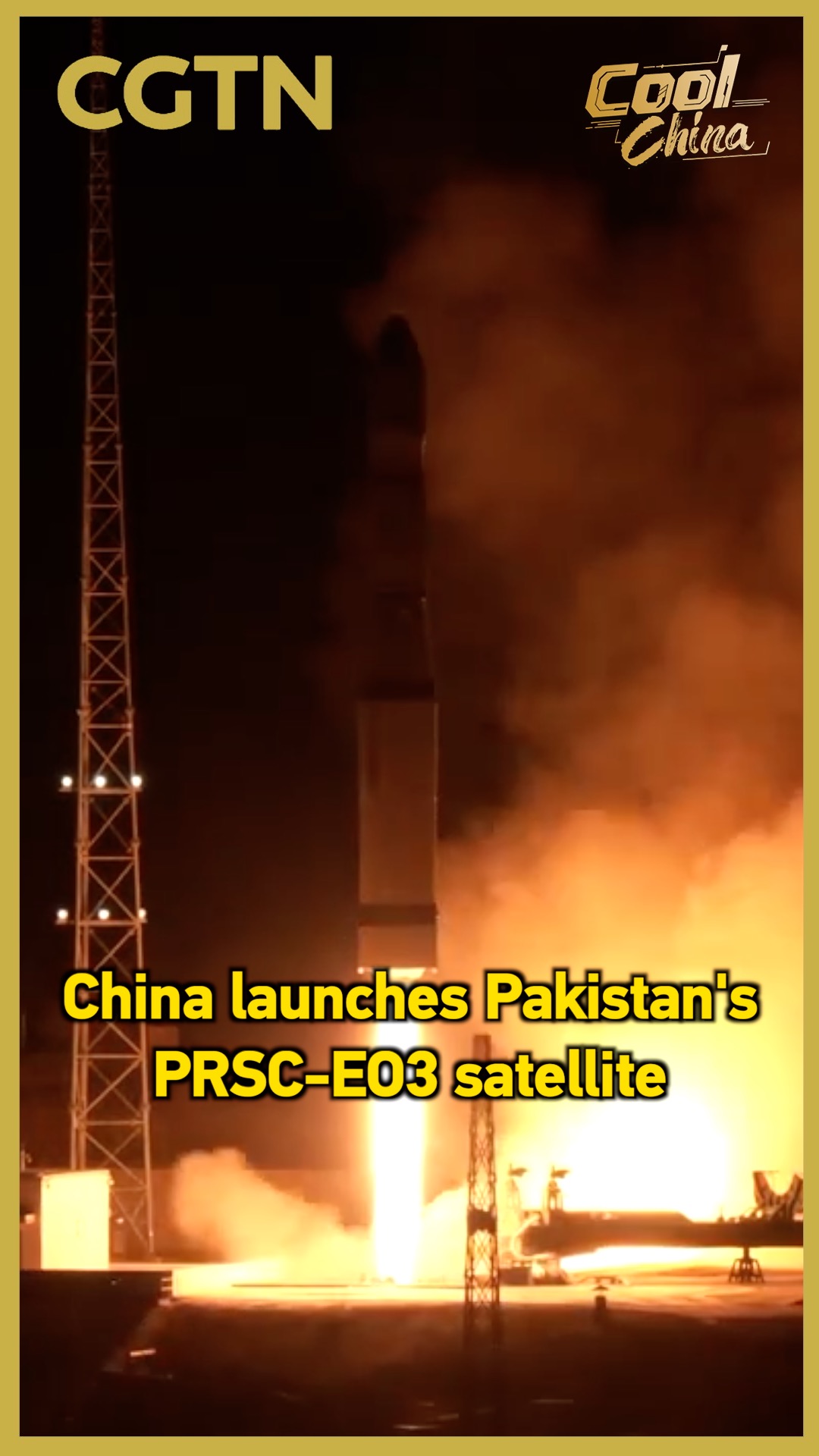China launches Pakistan's PRSC-EO3 satellite