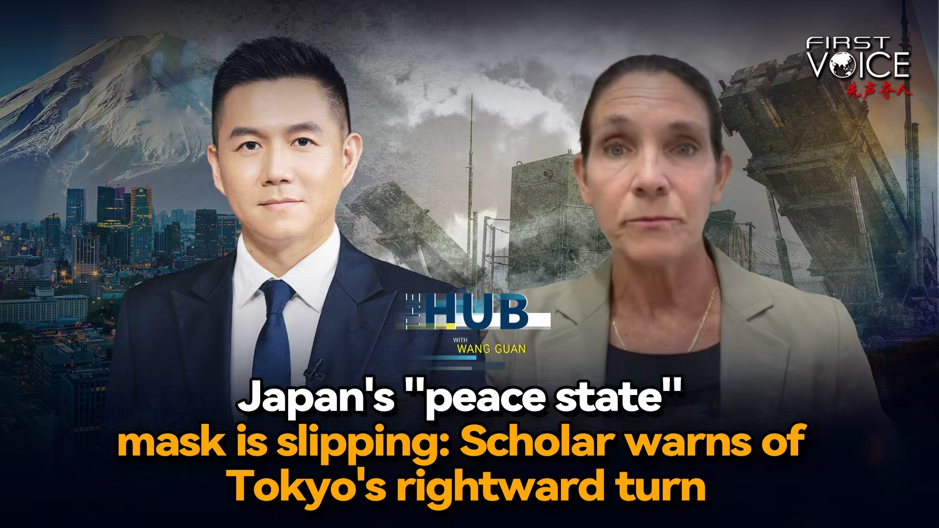 Japan's 'peaceful' mask is slipping
