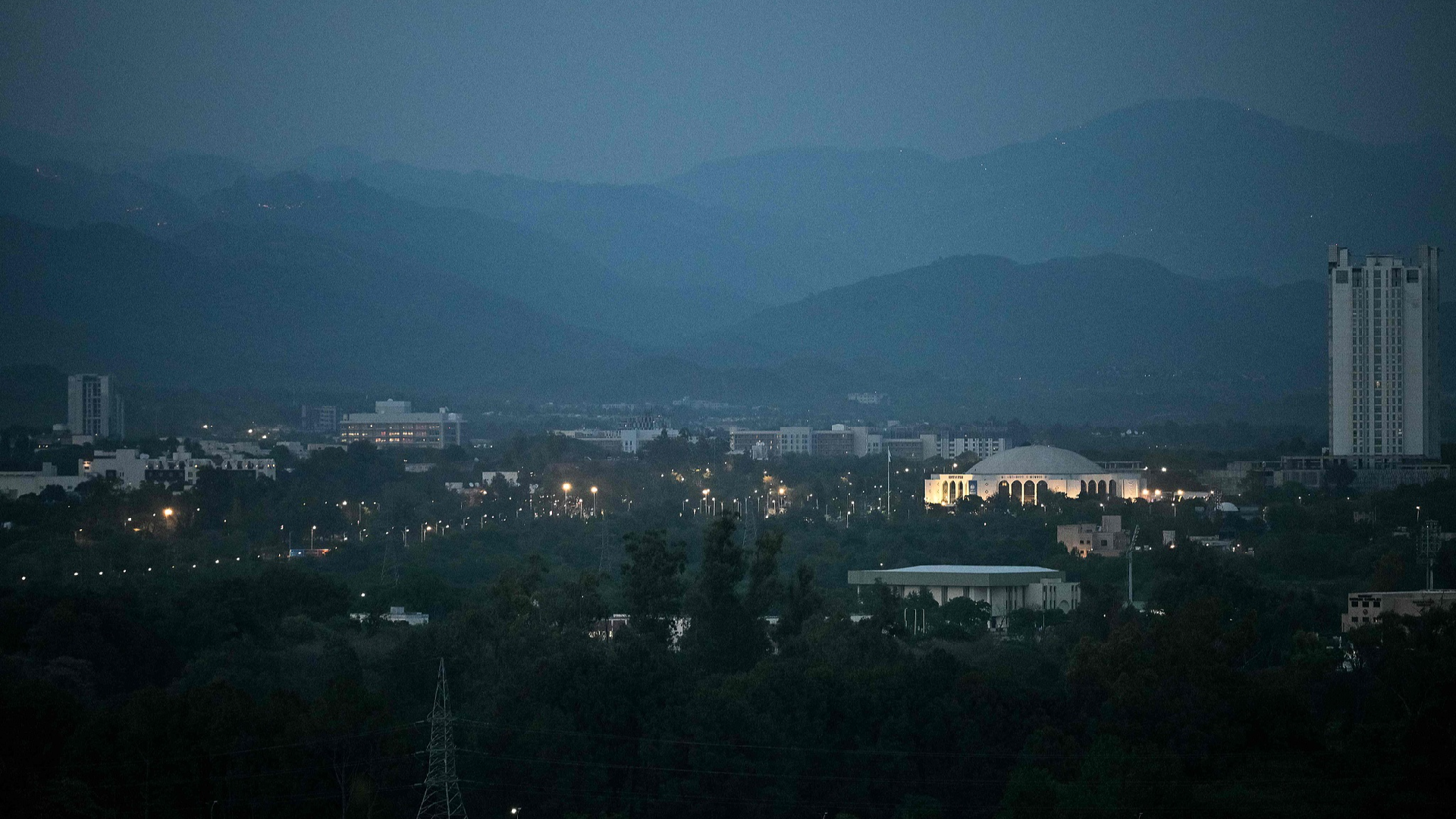 Live view of Islamabad's skyline