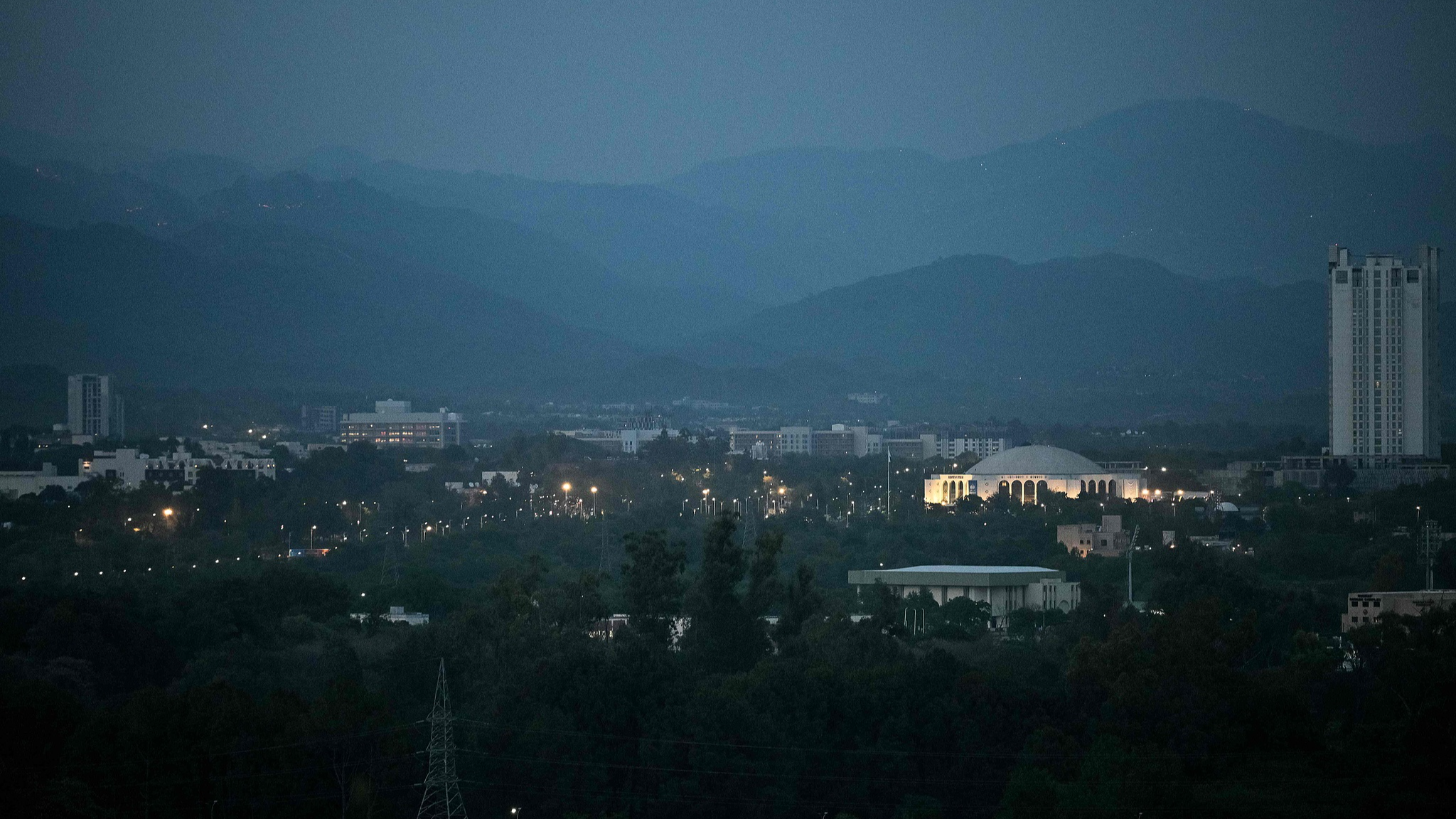 Live view of Islamabad's skyline