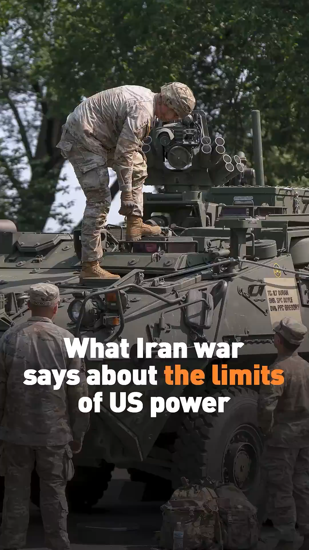 What Iran war says about the limits of US power