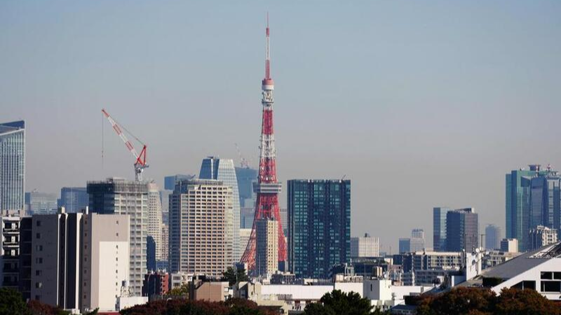 The Tokyo Tower and the city skyline in Tokyo, Japan, November 17, 2025. /Xinhua