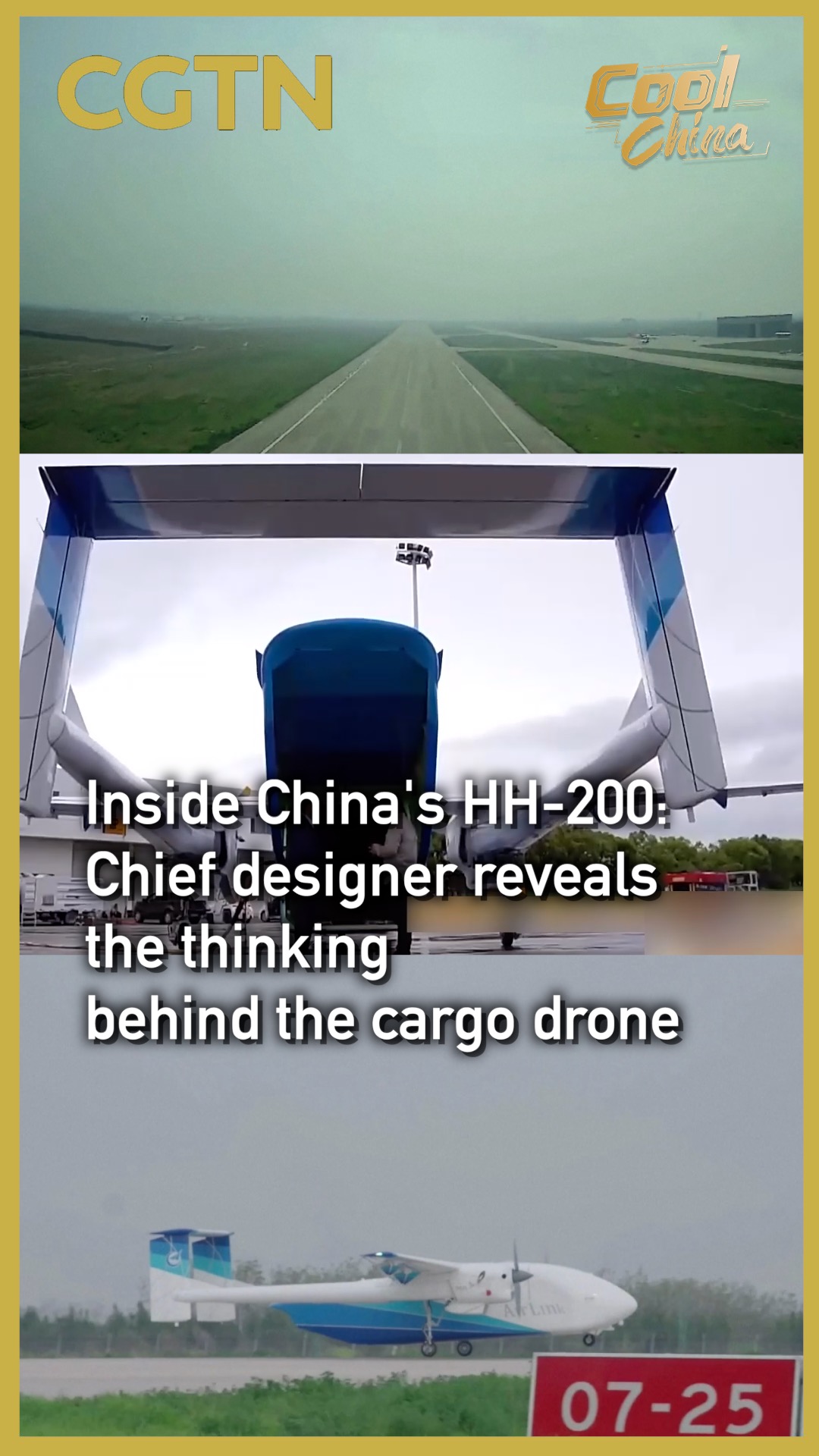 Chief designer reveals thinking behind China's HH-200 cargo drone