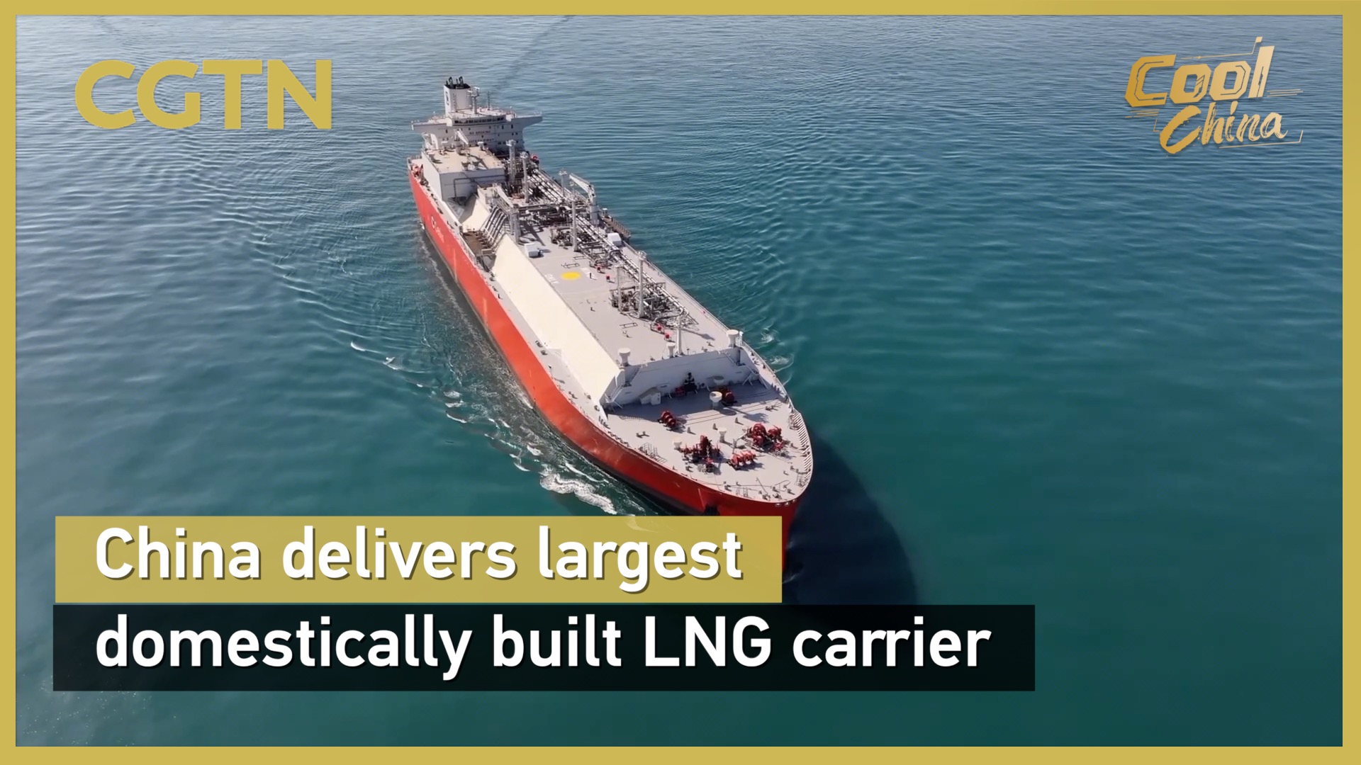 China delivers largest domestically built LNG carrier