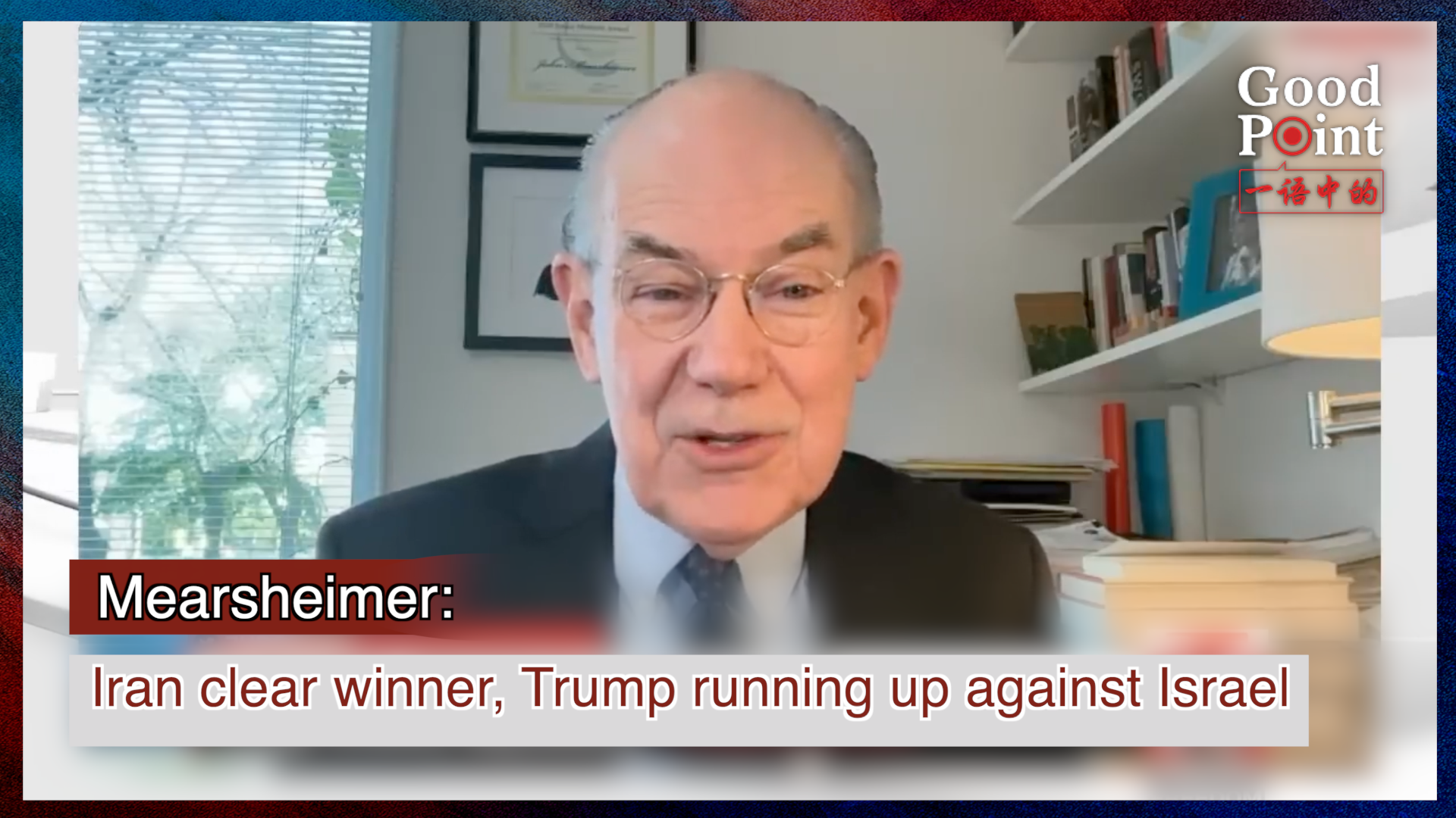 Mearsheimer: Iran clear winner, Trump running up against Israel