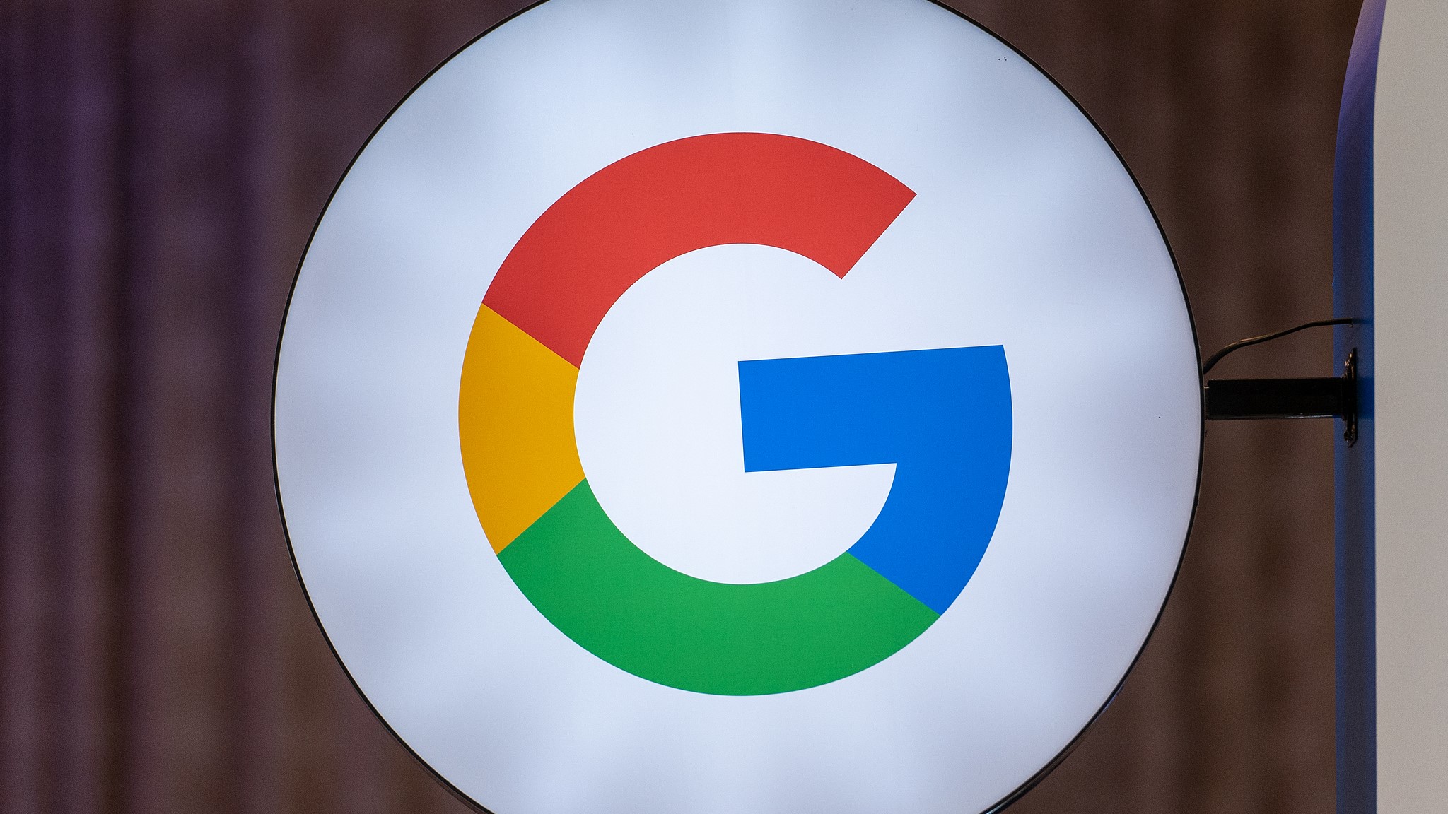 The Google logo is displayed during the Warsaw Security Forum 2025 in Warsaw, Poland, September 29, 2025. /VCG