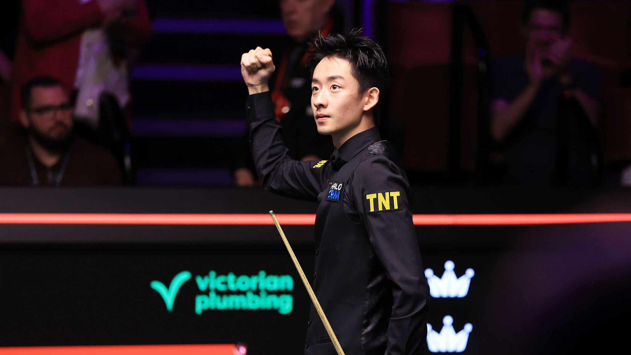 Wu Yize makes World Snooker Championship last 8 for first time