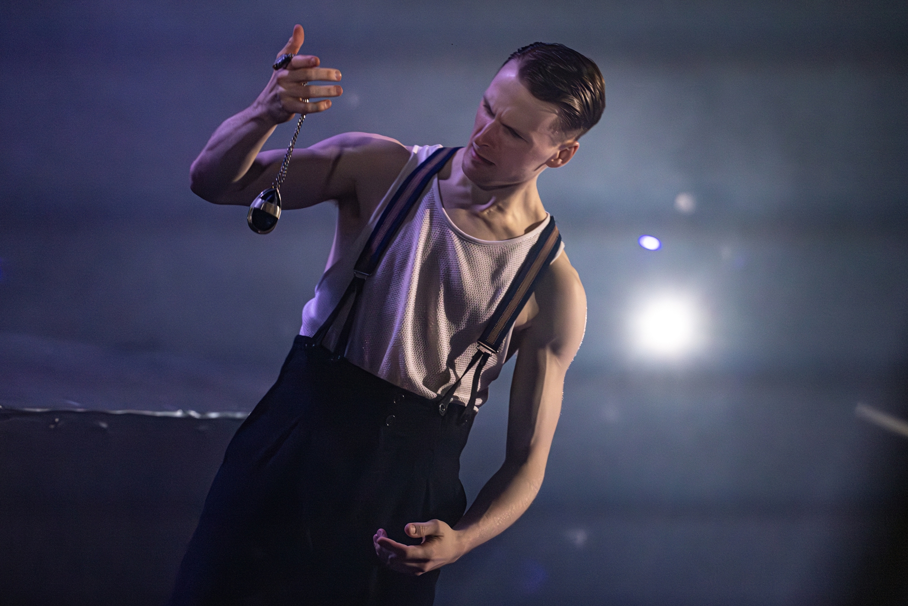 A stage photo of Conor Kerrigan in Peaky Blinders: The Redemption of Thomas Shelby. / Provided by Rambert