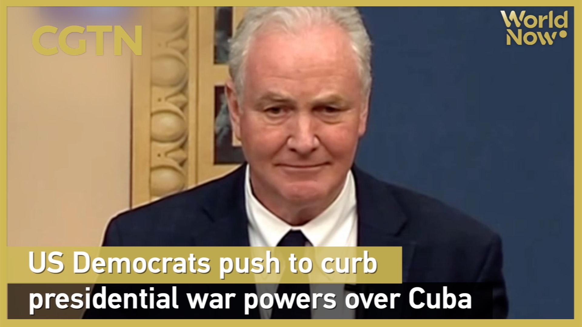 US Democrats push to curb presidential war powers over Cuba
