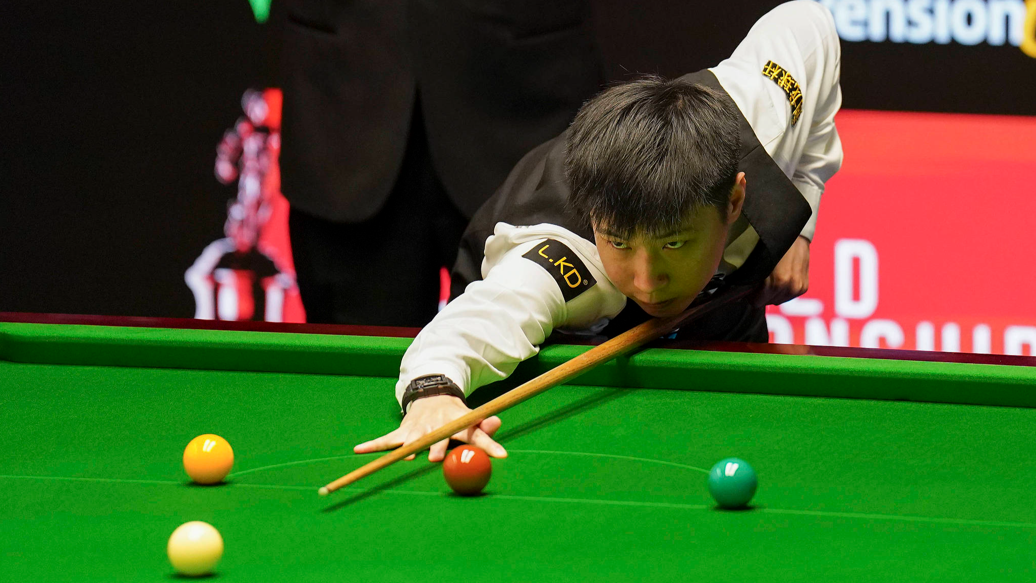 Zhao fights back to level quarter with Murphy at World Championship