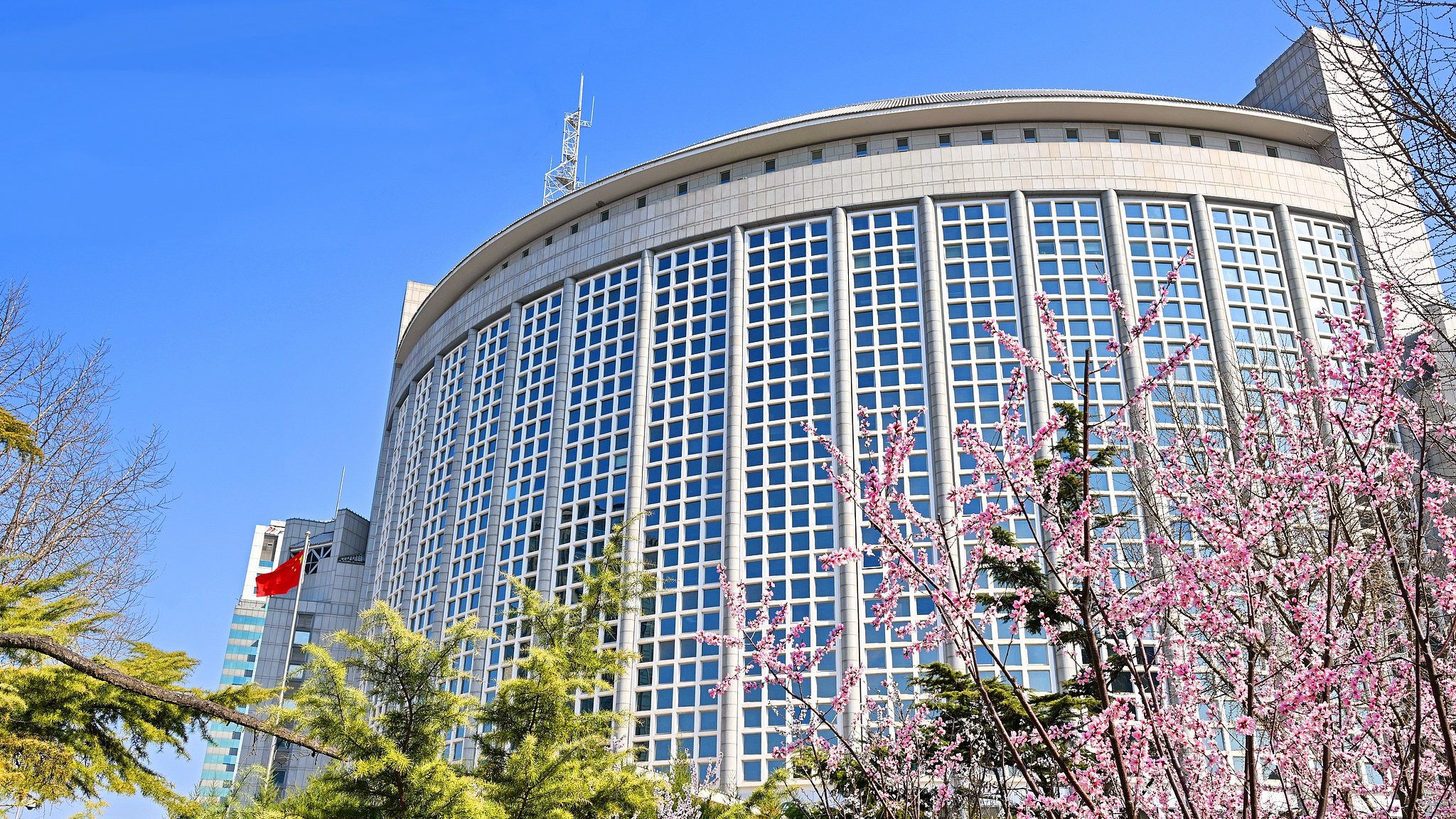 The Chinese Foreign Ministry in Beijing, China. /VCG
