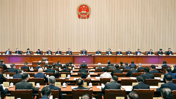 China's top legislature concludes standing committee session