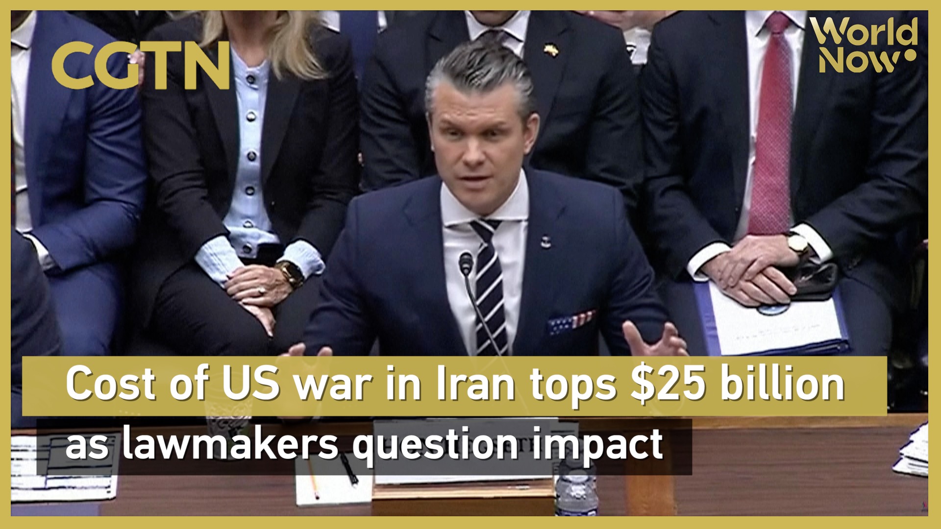 Cost of US war in Iran tops $25 billion as lawmakers question impact