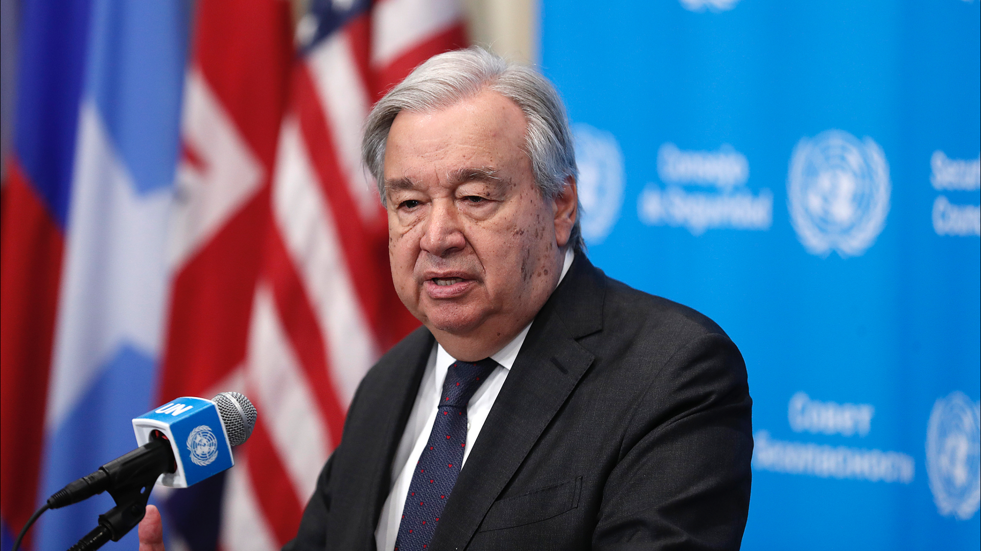 UN chief warns of 'immense suffering' from Strait of Hormuz choke-off