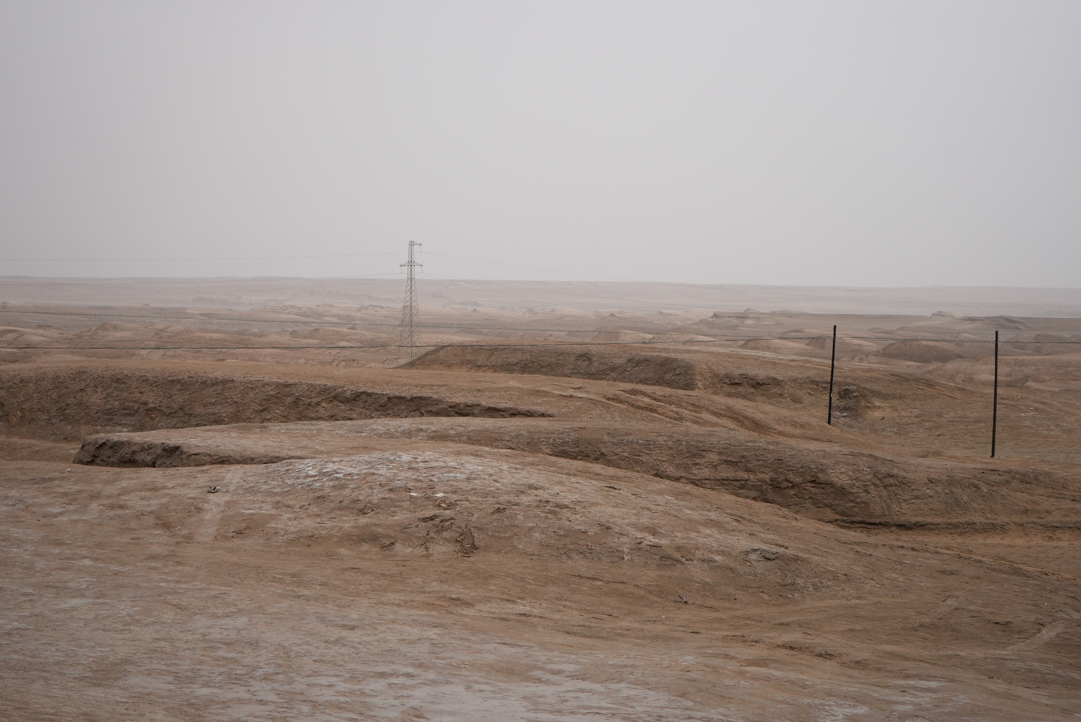 Desert in Haixi Mongolian and Tibetan Autonomous Prefecture, northwest China's Qinghai Province. Chen Hongyu/CGTN