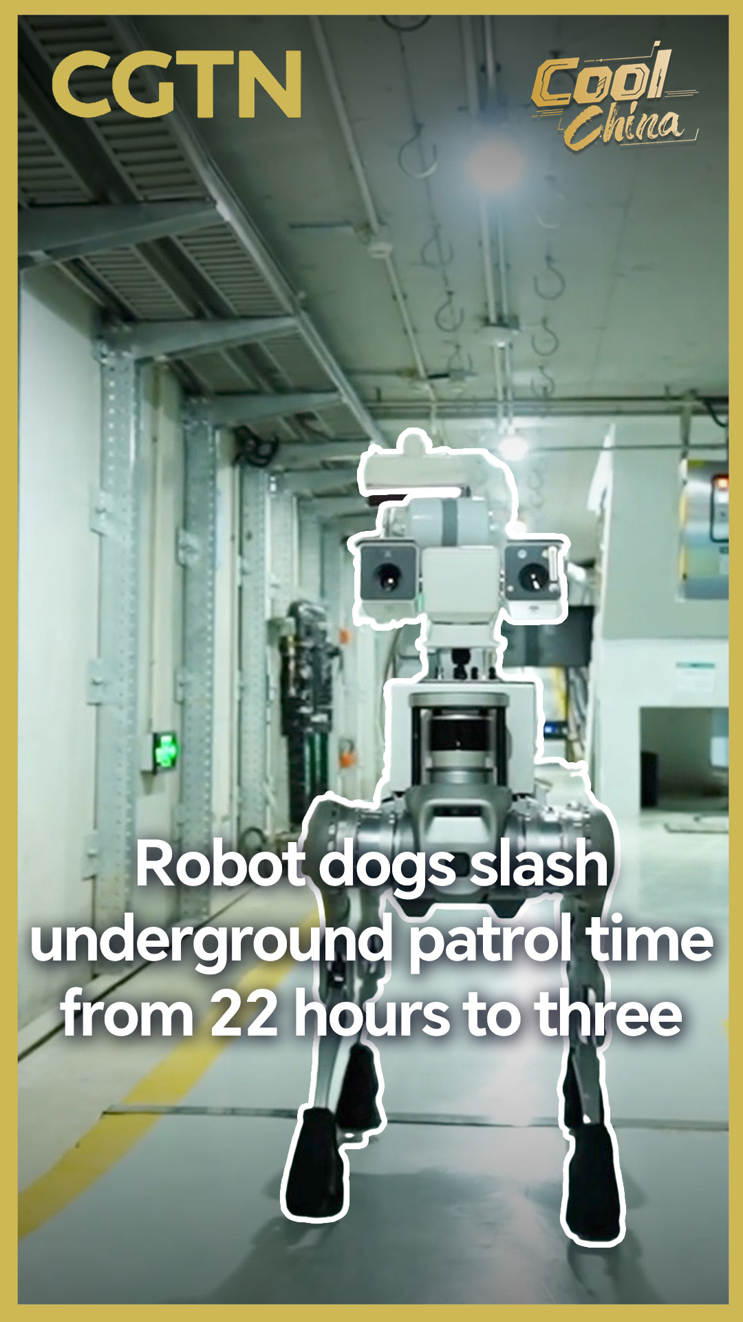 Robot dogs slash underground patrol time from 22 hours to three