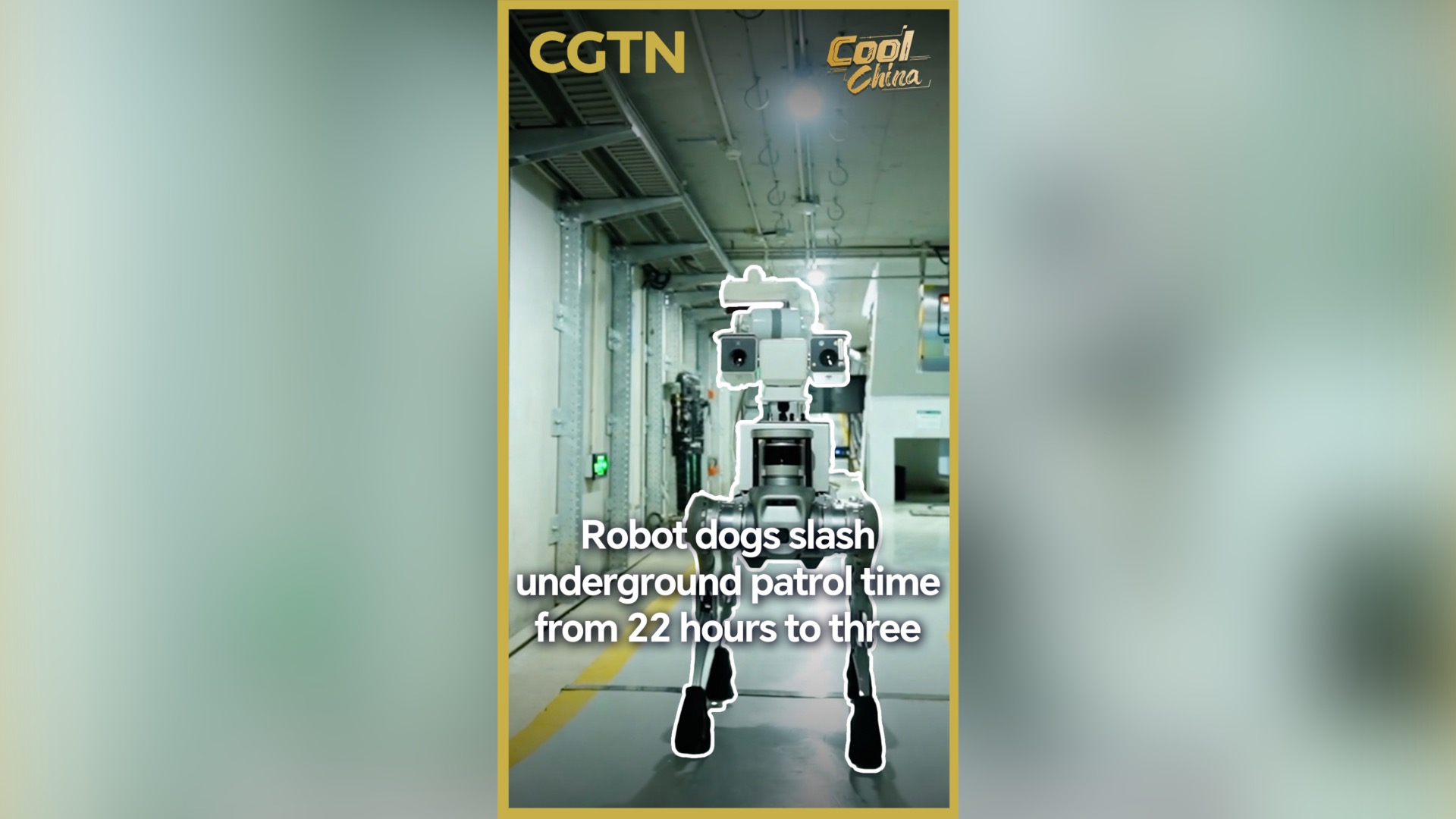 Robot dogs slash underground patrol time from 22 hours to three