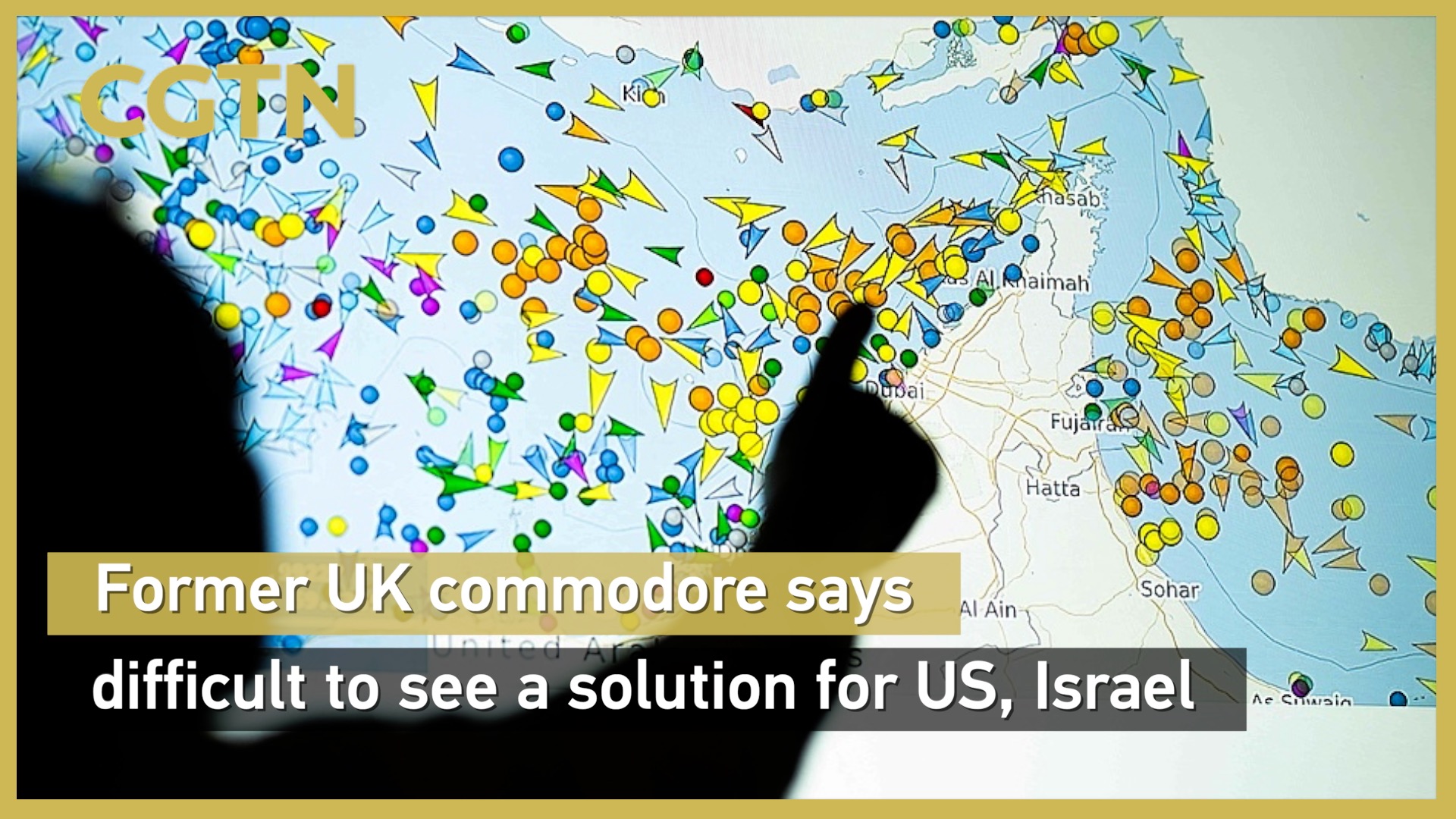 Former UK commodore says difficult to see a solution for US, Israel