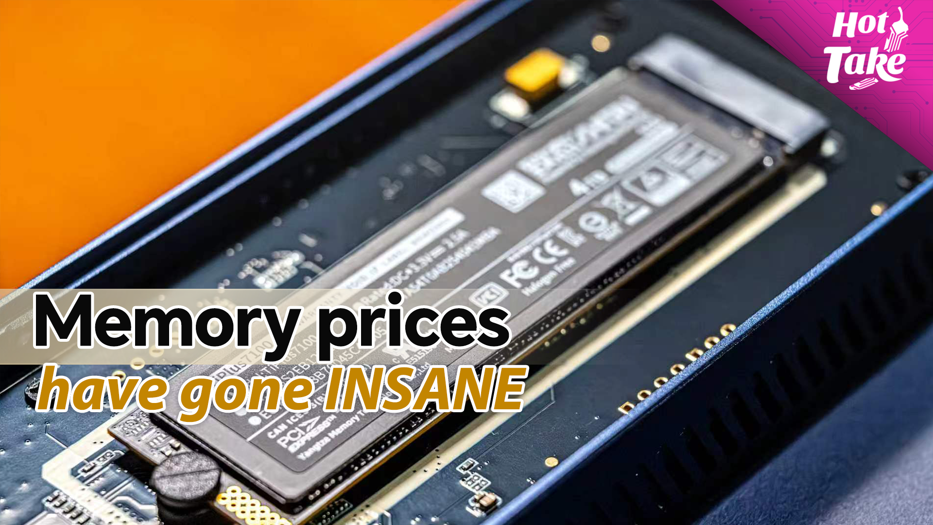 Hot Take: Why my 3-year-old SSD is now worth more than I paid for it