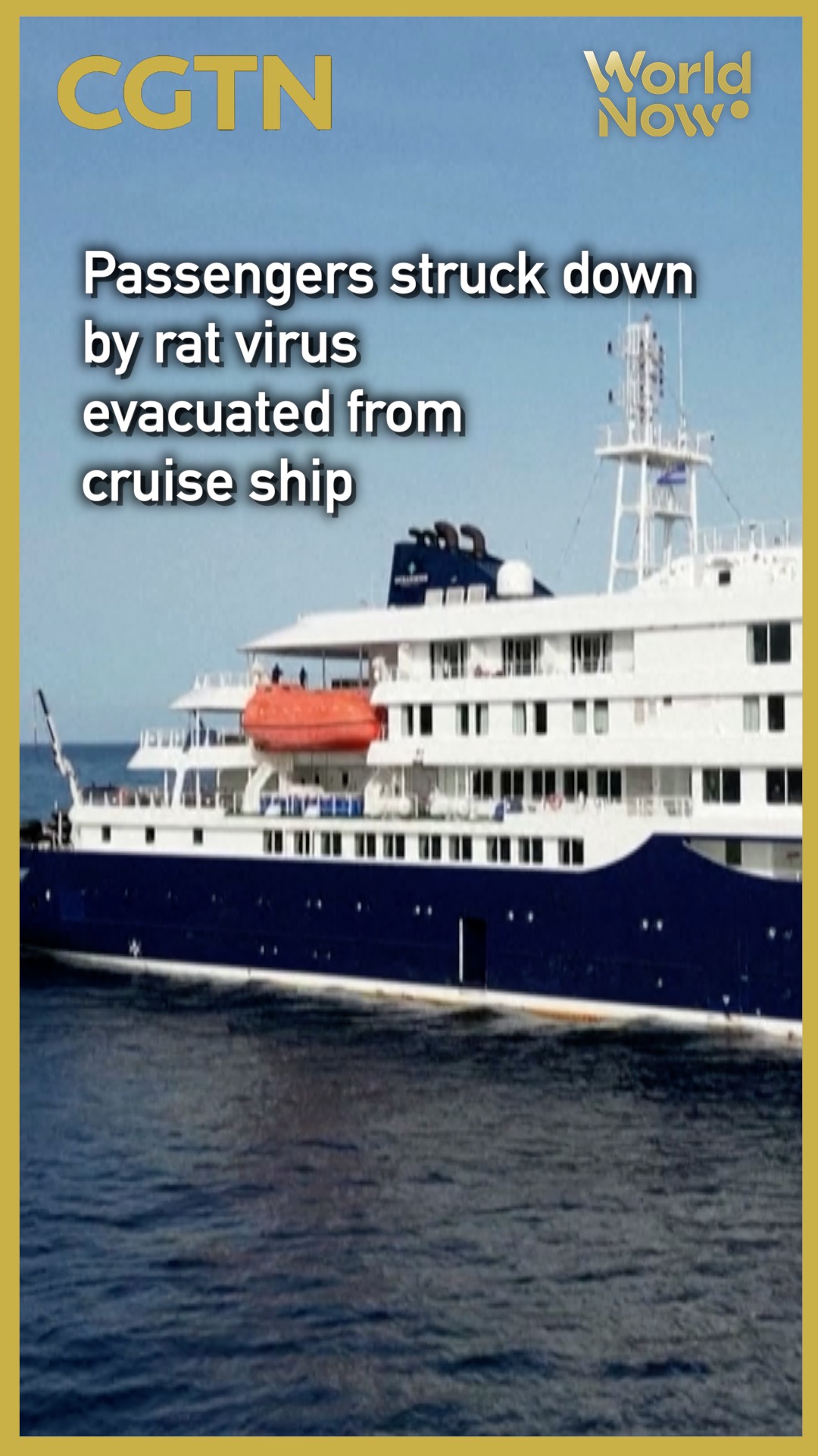Passengers struck down by rat virus evacuated from cruise ship