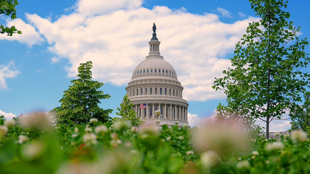 The US Capitol is seen in Washington D.C., US, April 30, 2026. /VCG