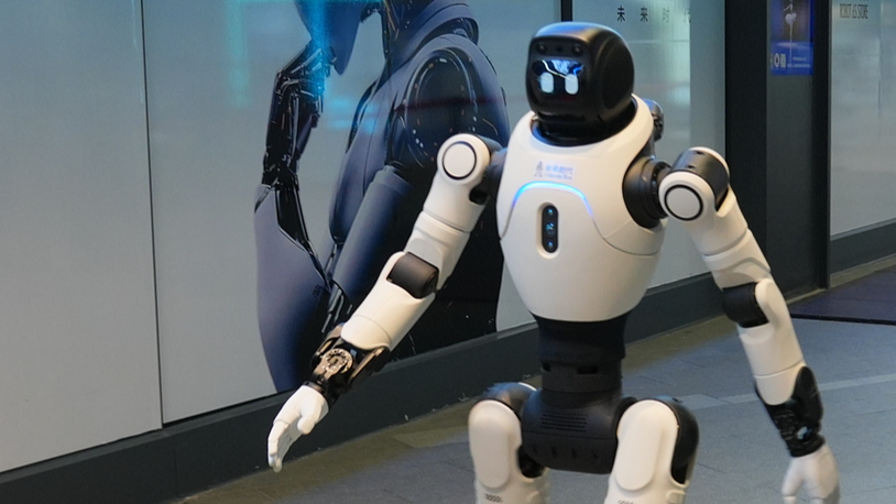 A file photo of an AI robot. /VCG