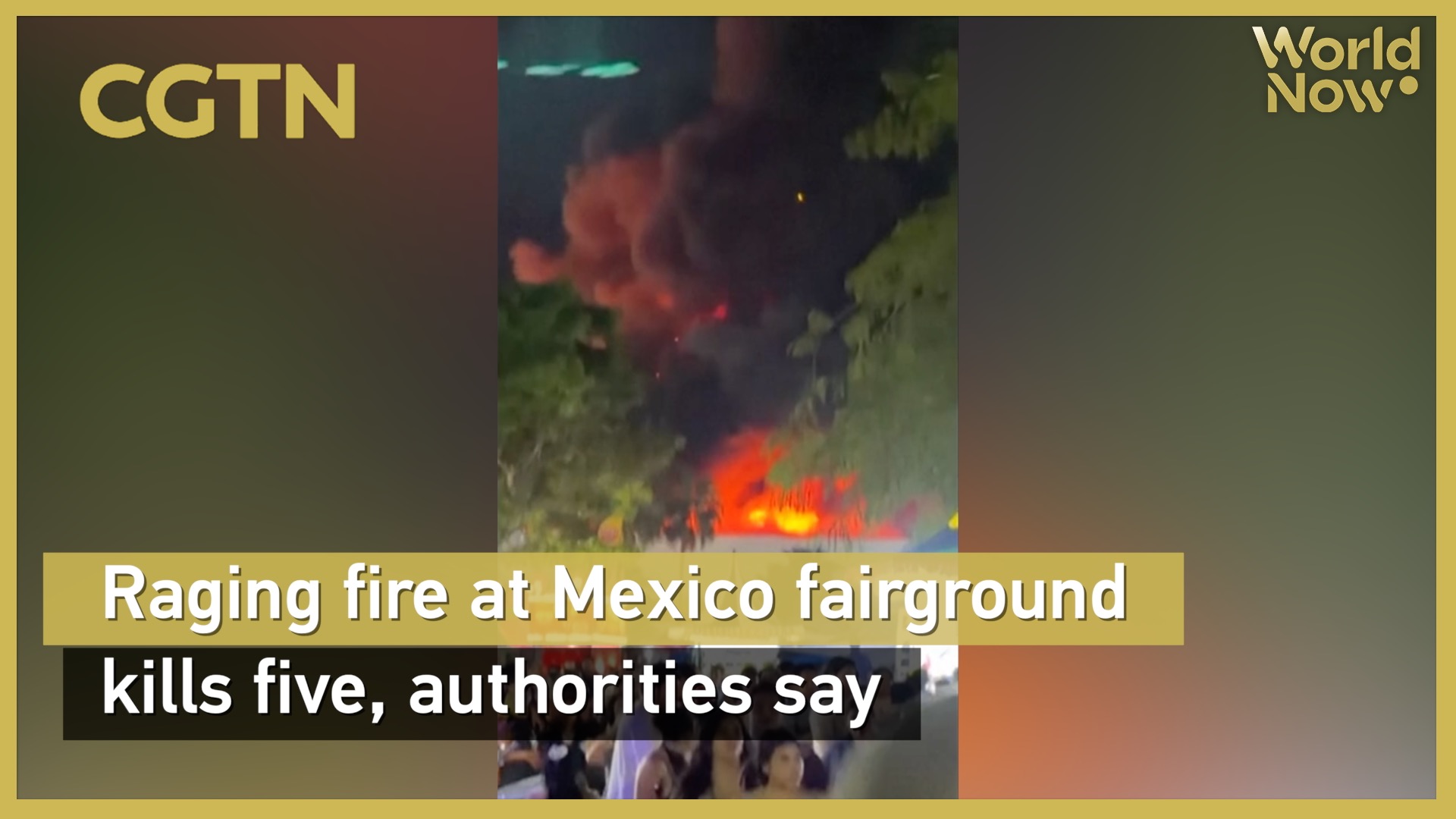 Raging fire at Mexico fairground kills five, authorities say