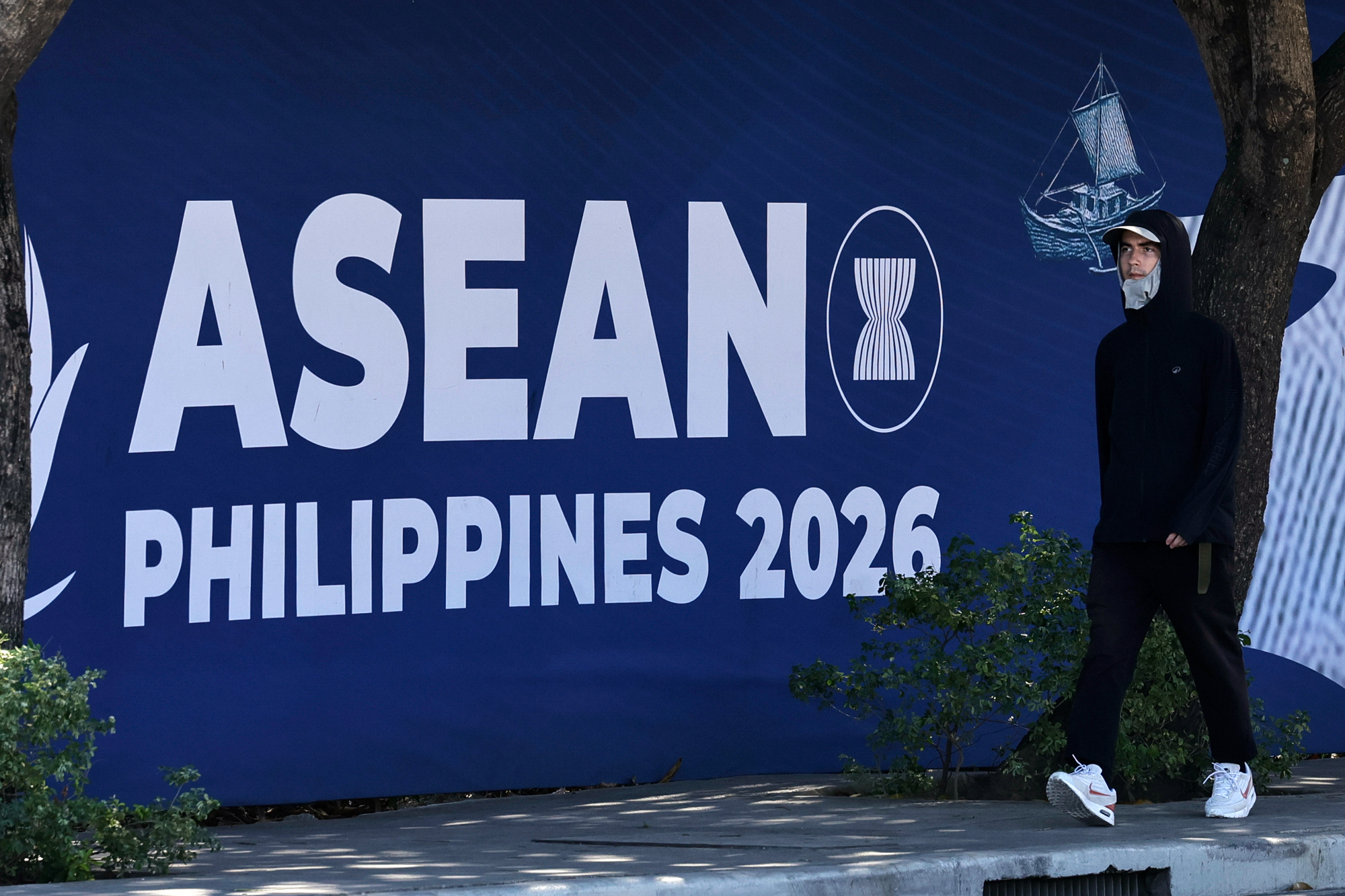  The logo of the 48th ASEAN Summit and Related Meetings, in Lapu-Lapu City, Cebu Province, Philippines, May 6, 2026. /VCG