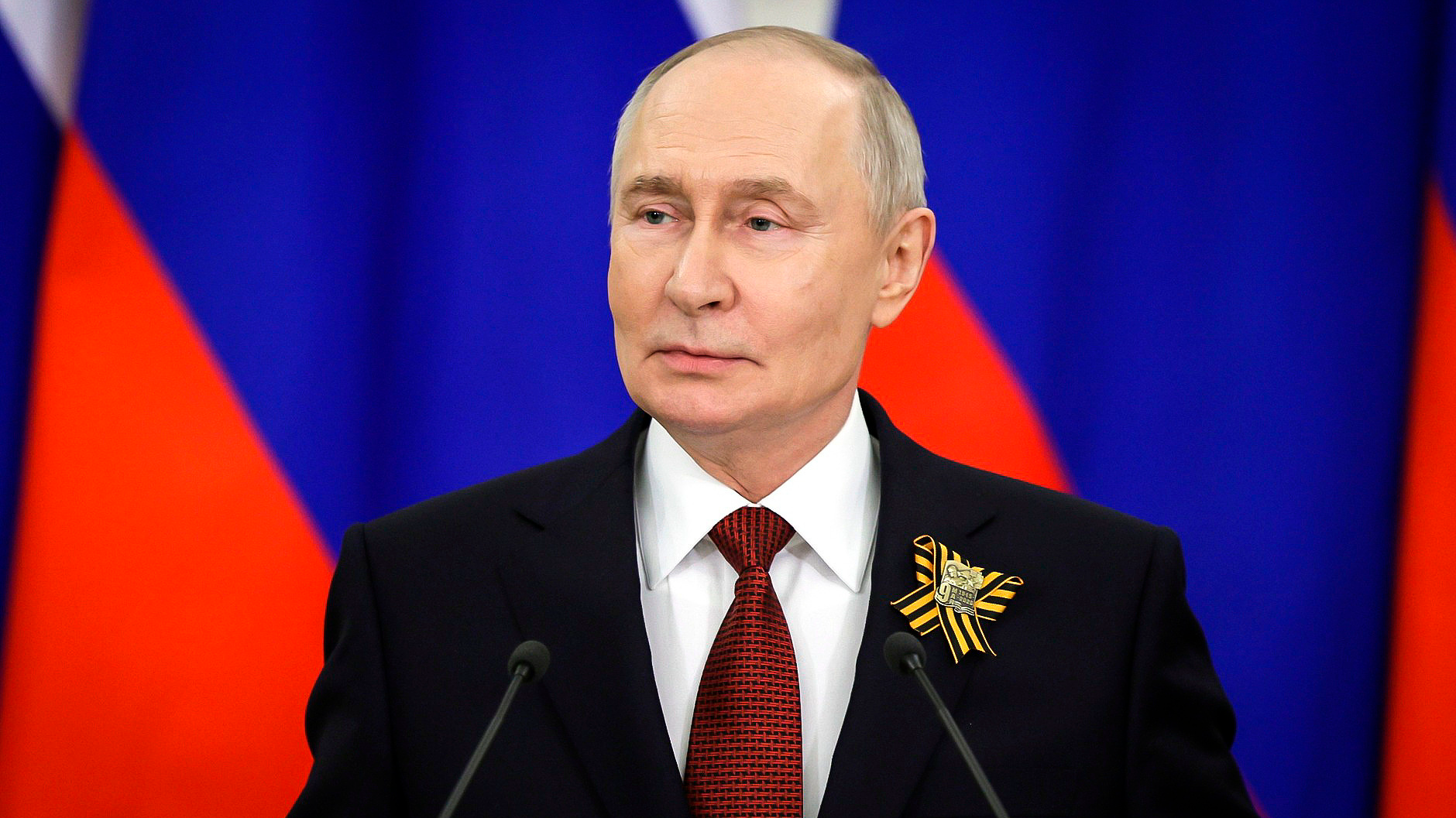 Russian President Vladimir Putin speaks during a press conference after the celebrations of the Victory Day, on May 9, 2026, Moscow, Russia. /VCG 