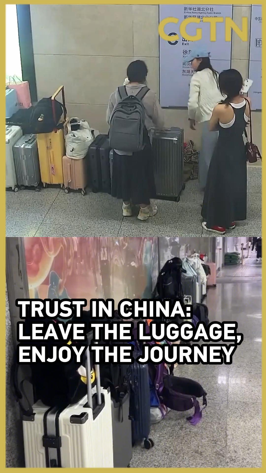 Trust in China: Leave the luggage, enjoy the journey