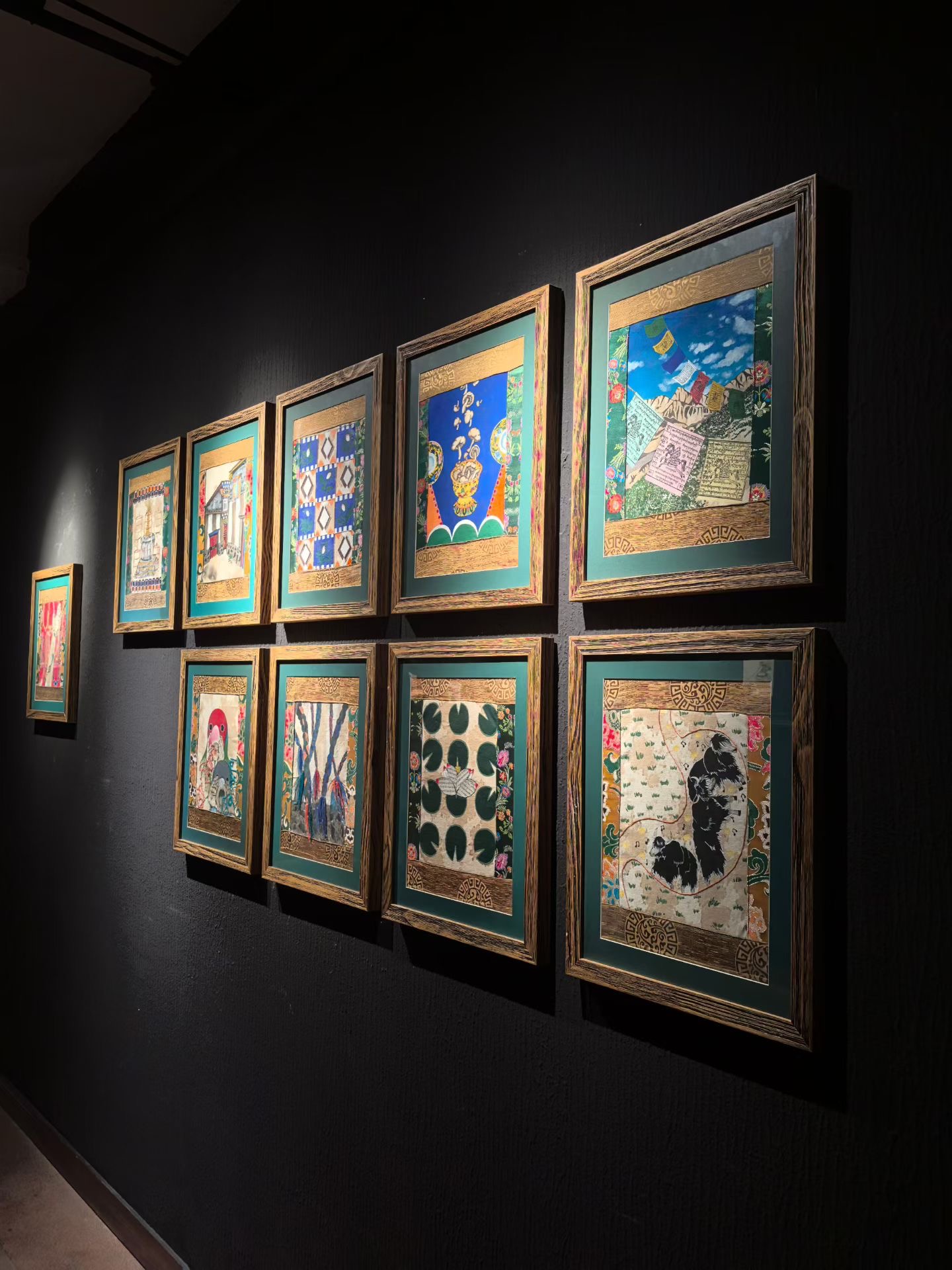 Weland Museum of Contemporary Art, in Lhasa City, southwest China's Xizang Autonomous Region. /CGTN