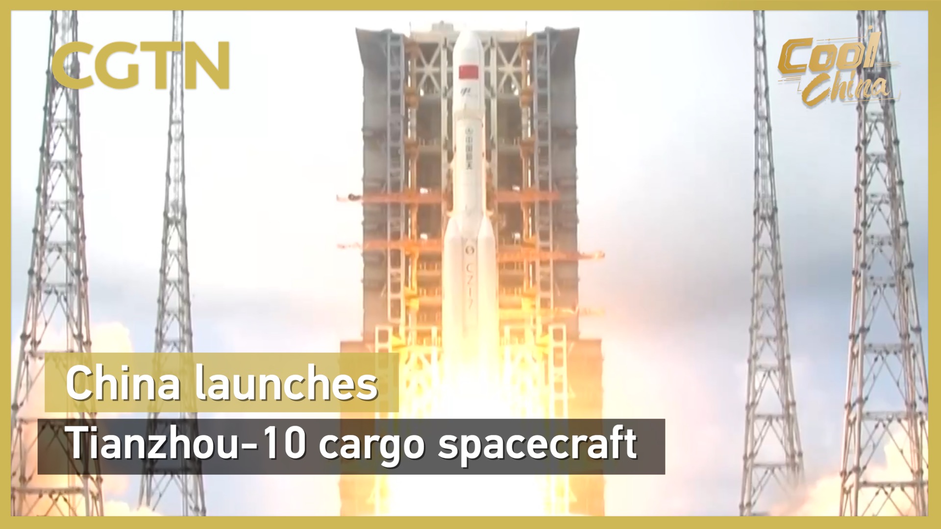 China launches Tianzhou-10 cargo spacecraft