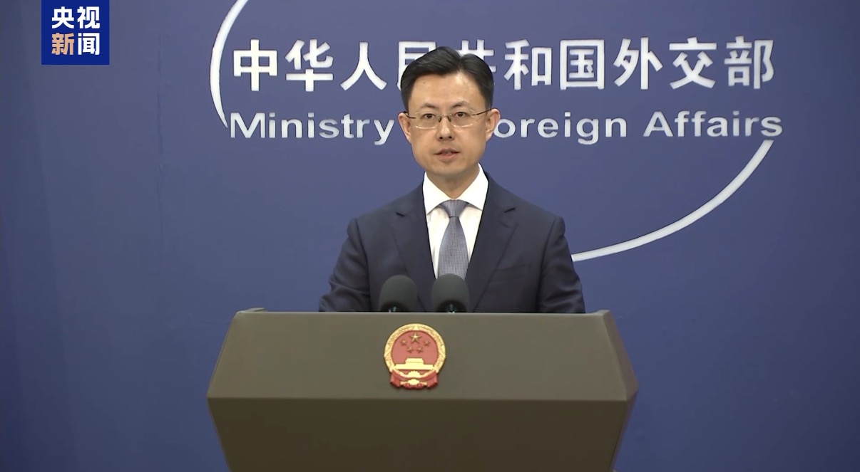 Chinese Foreign Ministry spokesperson Guo Jiakun answers questions at a regular press briefing on May 11, 2026. /CMG
