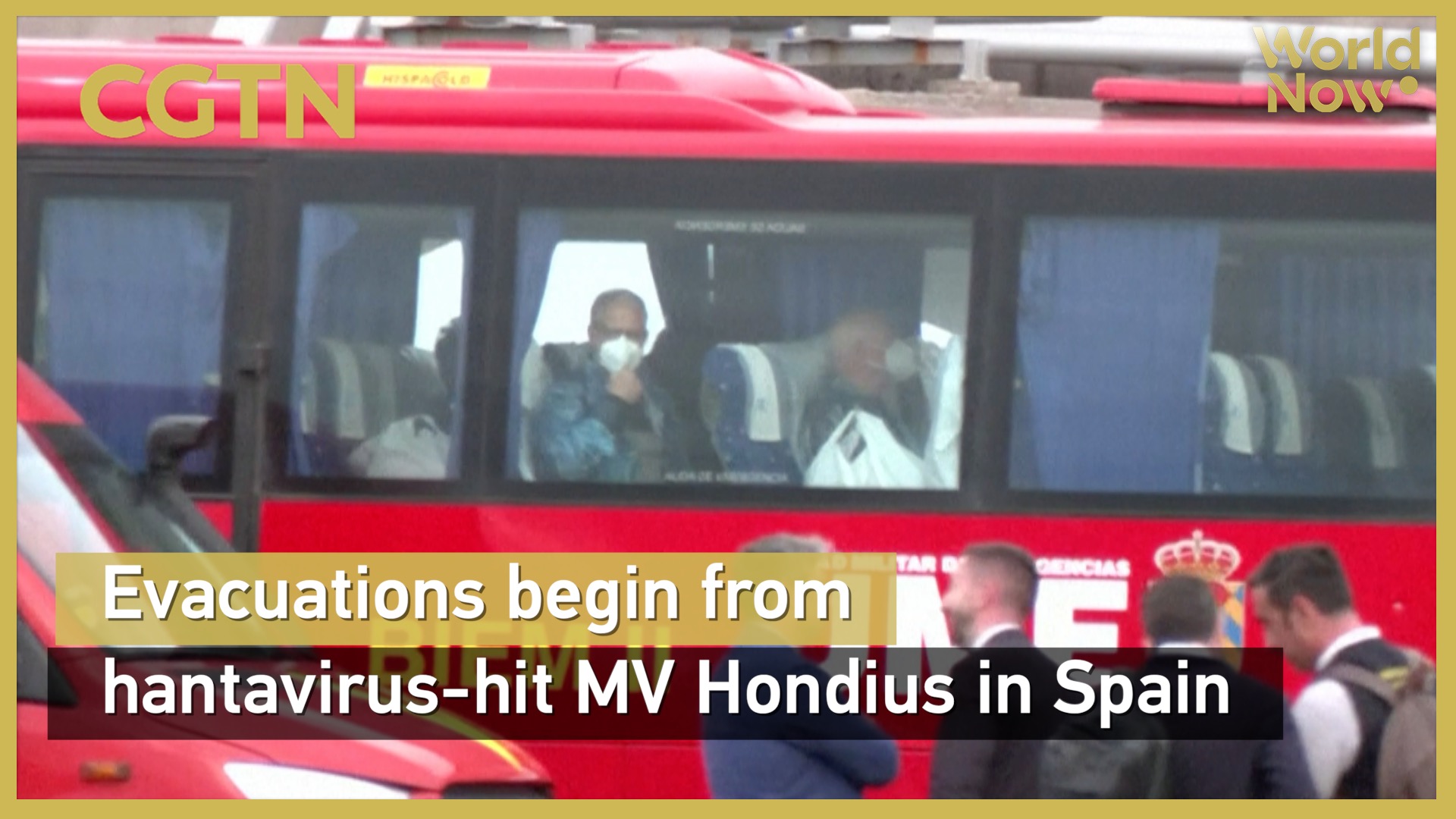 Evacuations begin from hantavirus-hit MV Hondius in Spain