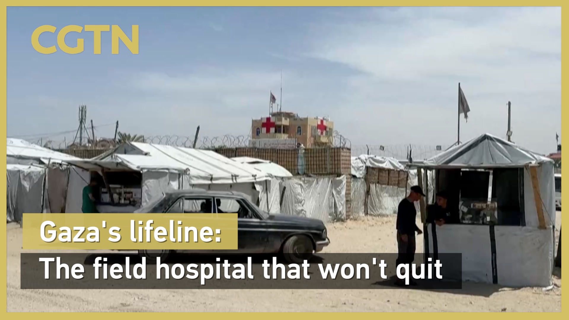 Gaza's lifeline: The field hospital that won't quit