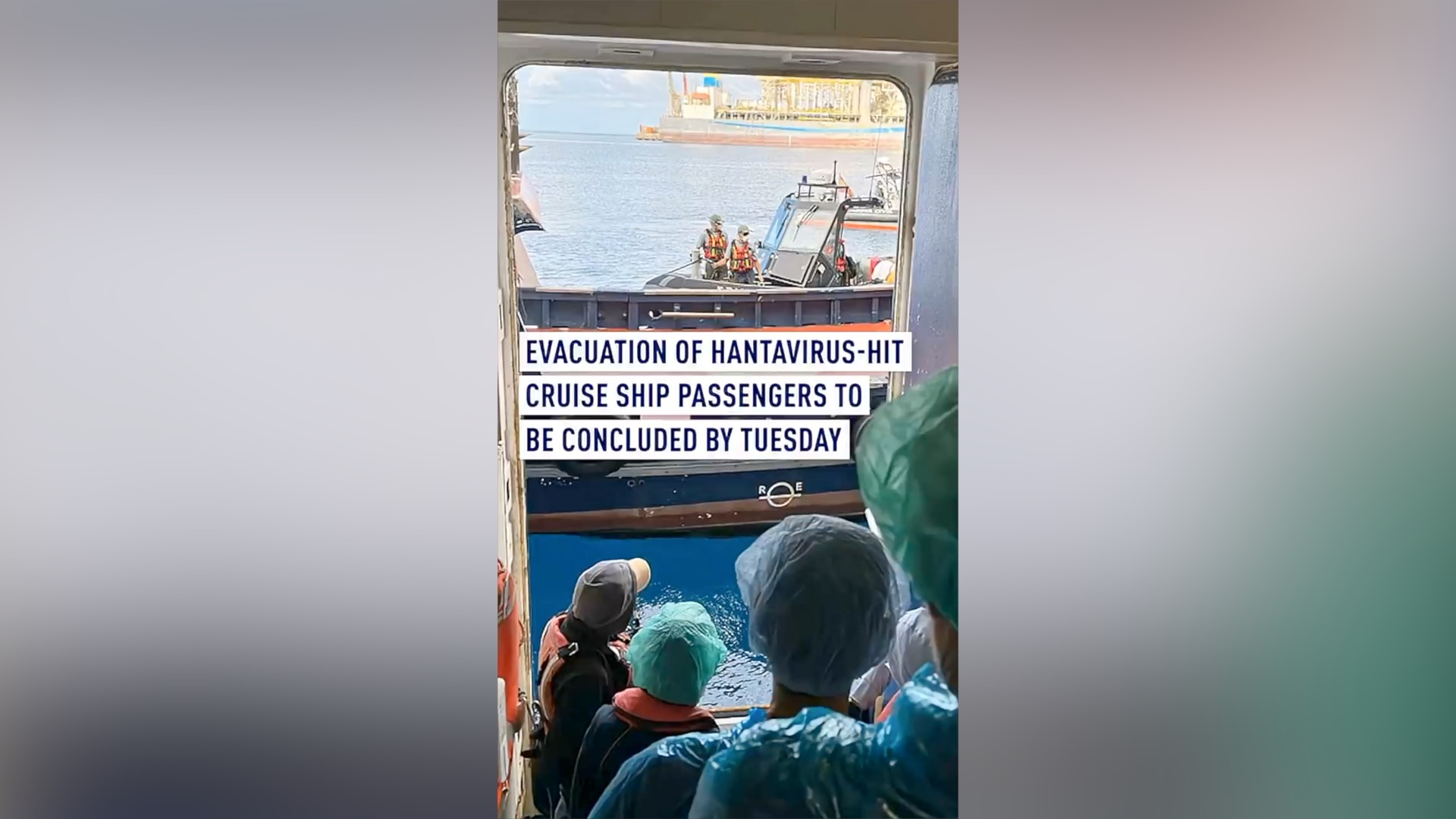 Hantavirus-hit cruise ship evacuation set to finish by Tuesday