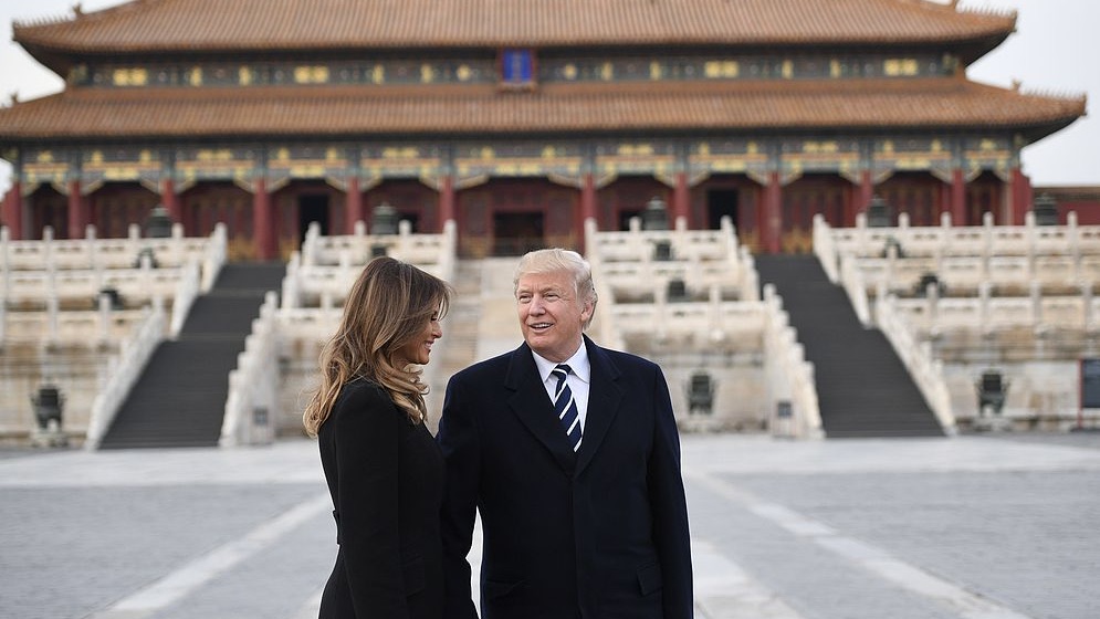Red walls, shared moments: Trump's 2017 Forbidden City visit