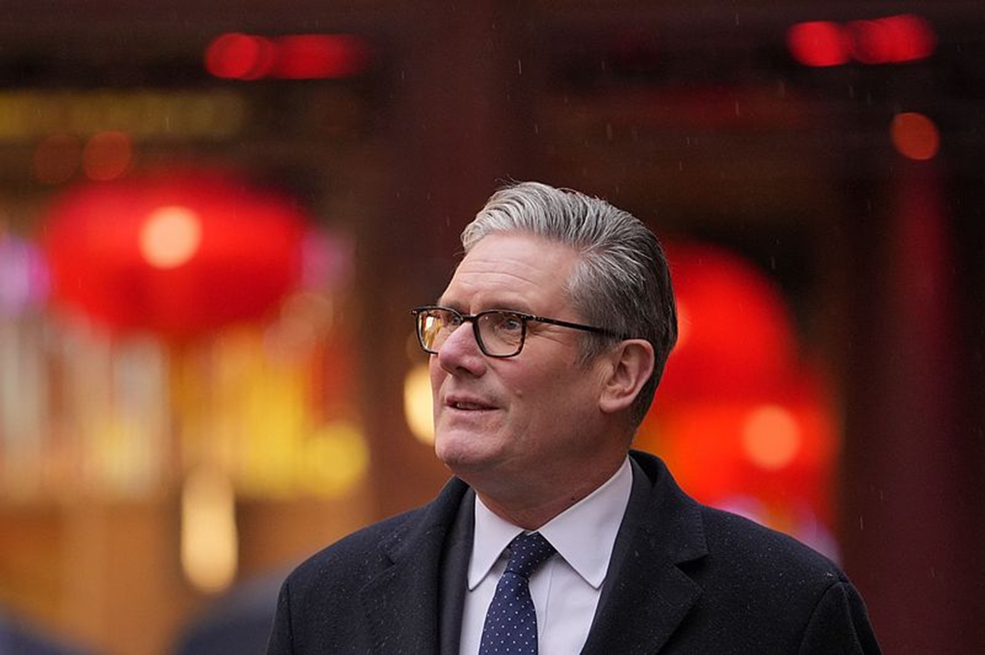 Britain's Prime Minister Keir Starmer visits Yuyuan Gardens in Shanghai, January 30, 2026. /CFP
