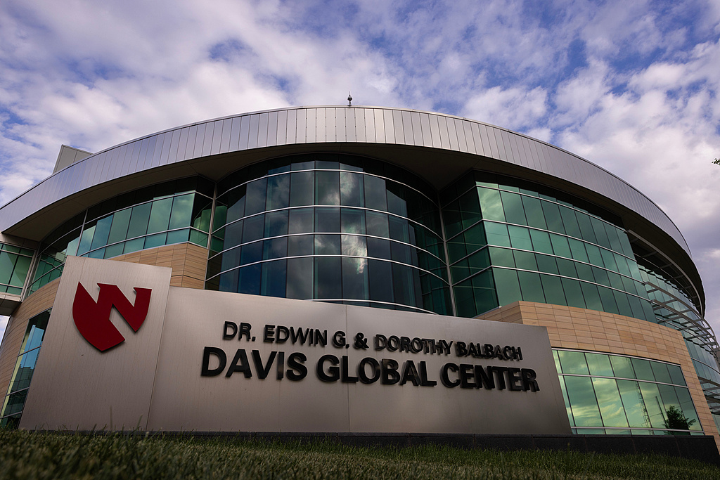 Nebraska Medicine's Davis Global Center, where American passengers from the cruise ship are in quarantine, Omaha, Nebrask, May 10, 2026. /VCG