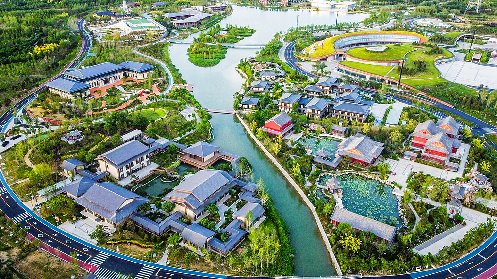 Xiongan New Area Country Park. /VCG