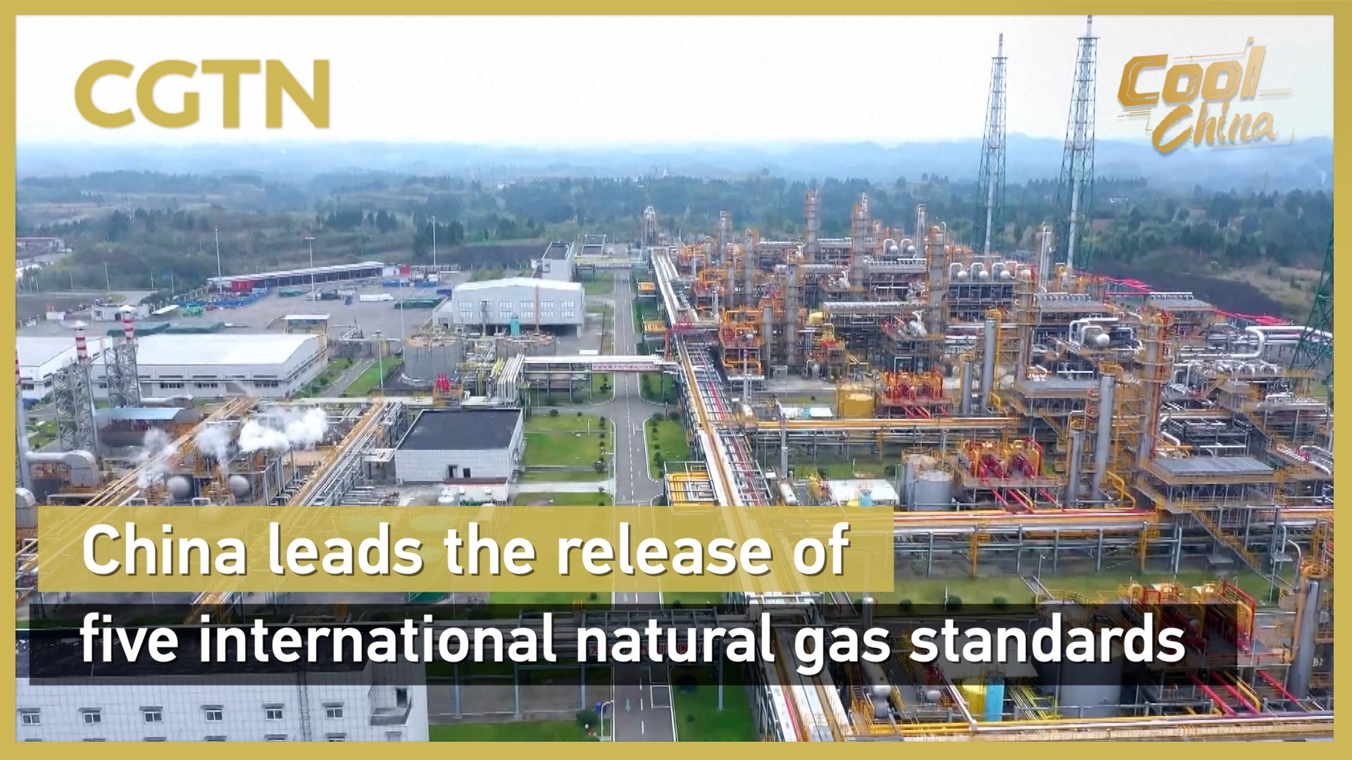 China leads the release of five international natural gas standards