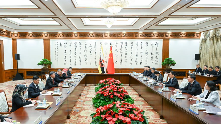 China seeks stronger shared-future ties with Brunei