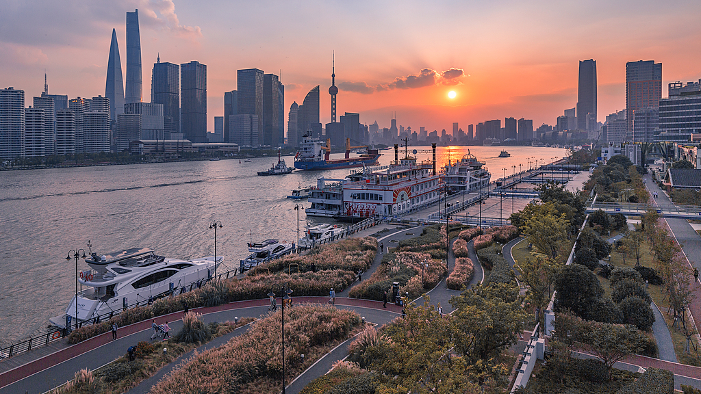 Live: Dazzling nightscape at Shanghai's Yangpu Riverside – Ep. 3